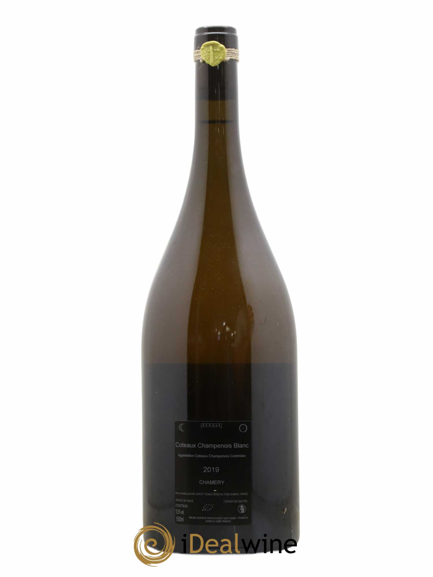 Coteaux Champenois Chamery Perseval 2019 - Lot de 1 magnum - 1