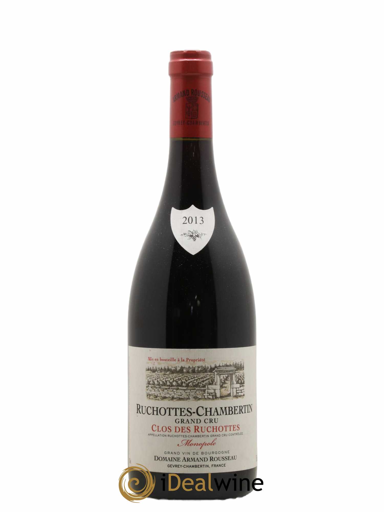 Ruchottes-Chambertin Grand Cru Clos des Ruchottes Armand Rousseau (Domaine) 2013 - Lot of 1 bottle - 0