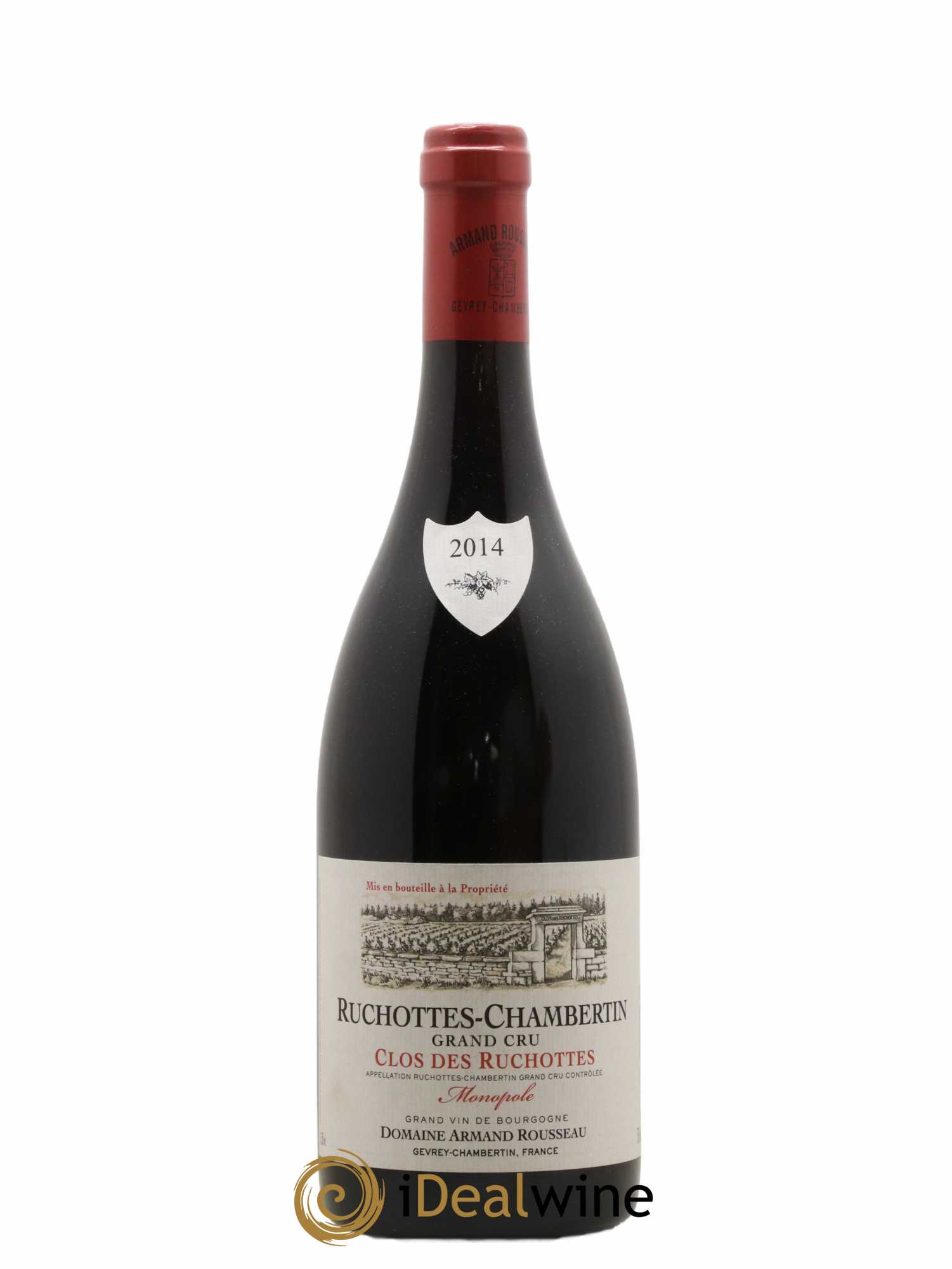 Ruchottes-Chambertin Grand Cru Clos des Ruchottes Armand Rousseau (Domaine) 2014 - Lot de 1 bouteille - 0