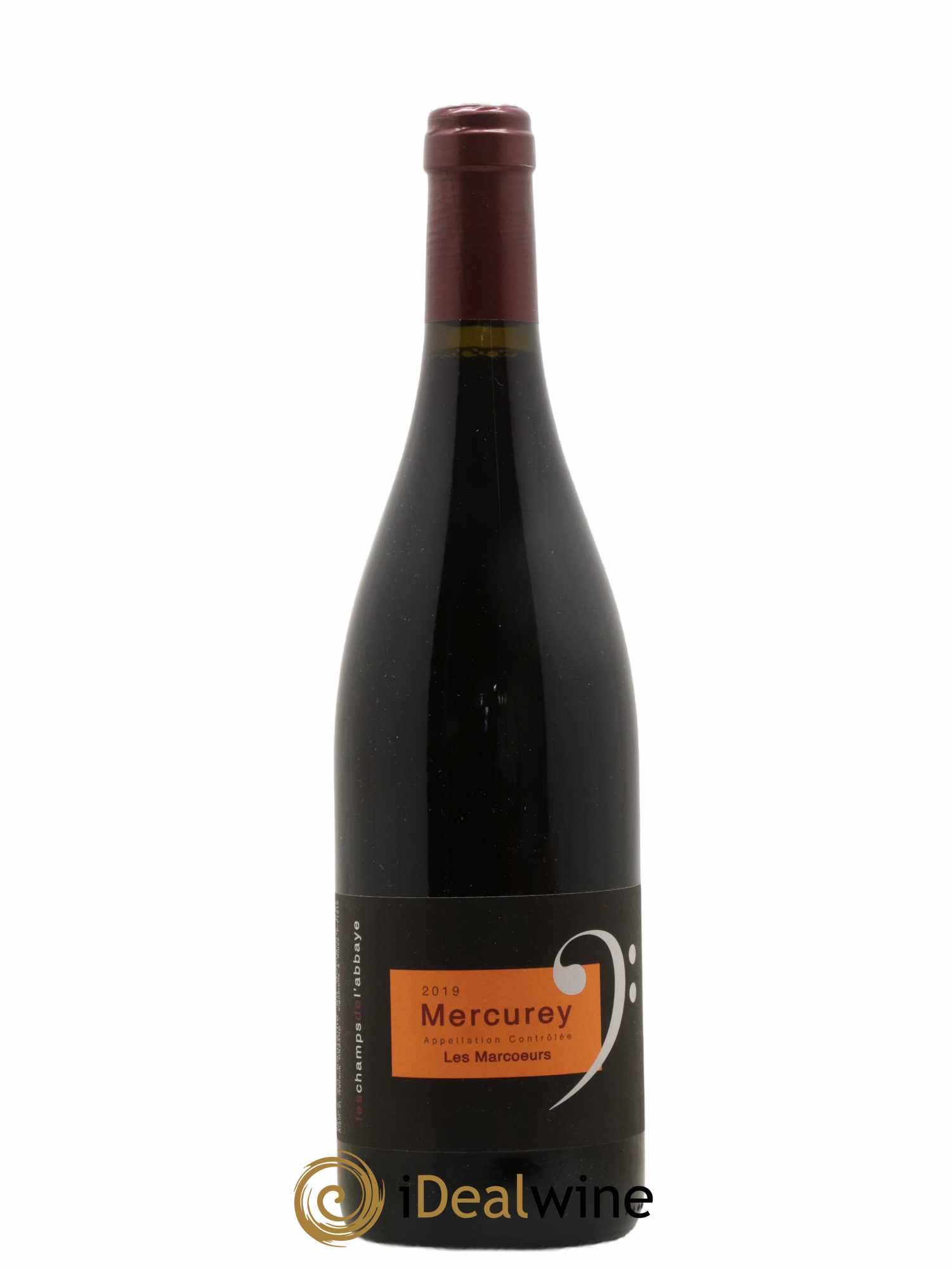 Mercurey Les Marcoeurs Les Champs De L'Abbaye 2019 - Lot of 1 bottle - 0
