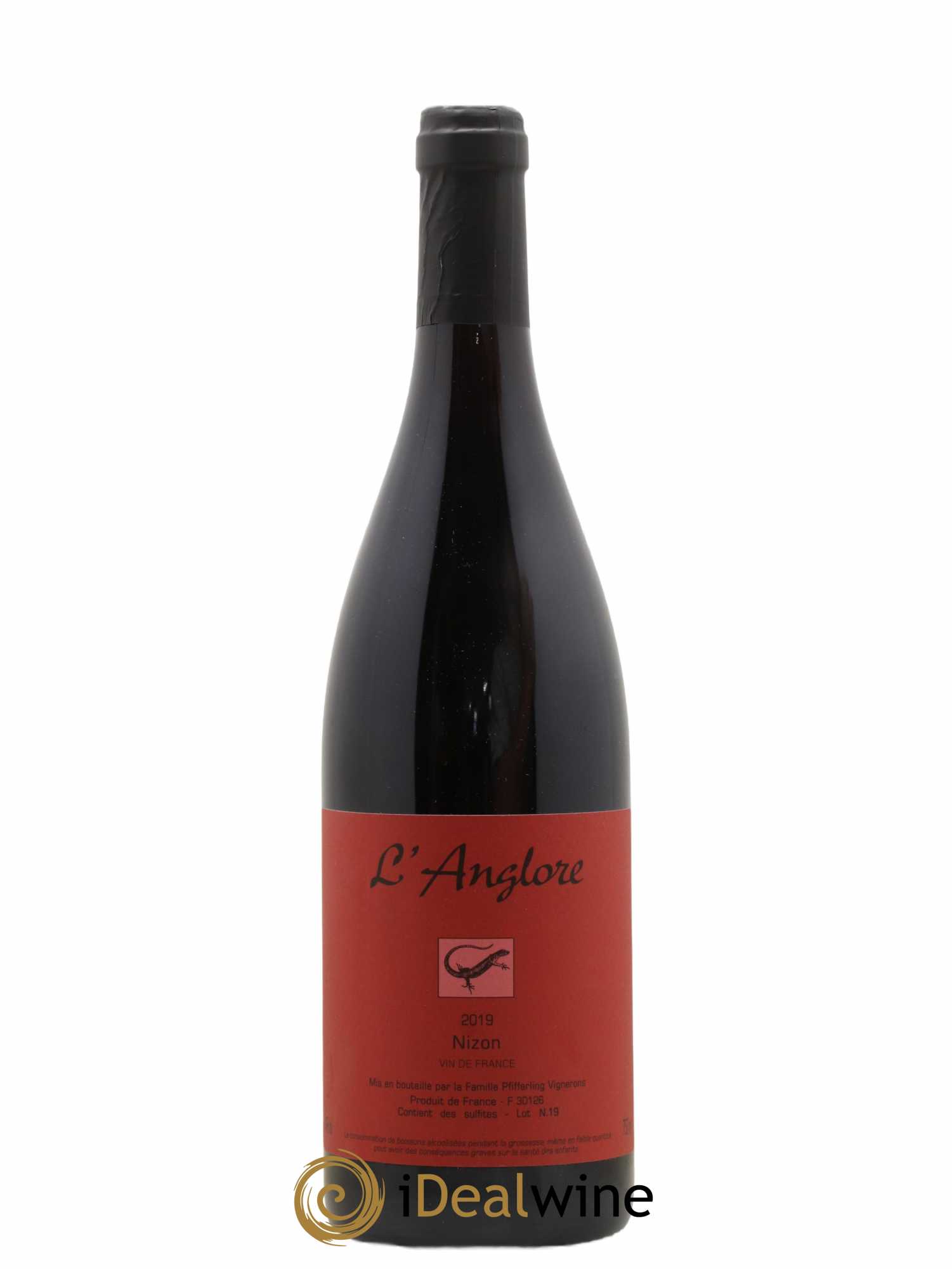 Vin de France Nizon L'Anglore 2019 - Lot of 1 bottle - 0