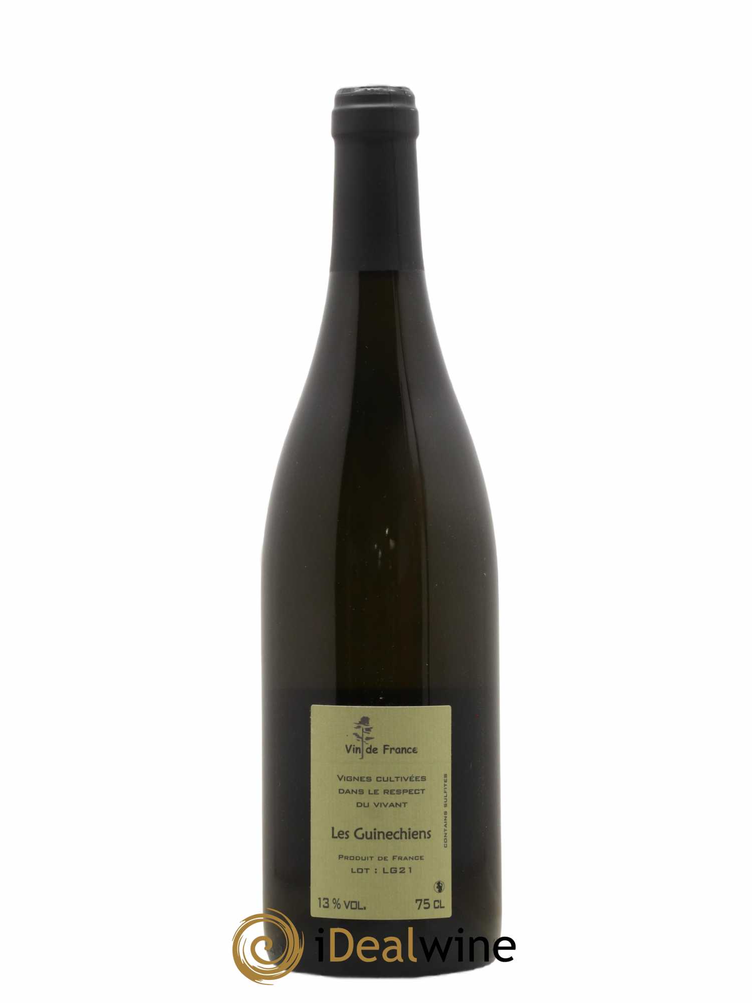 Vin de France Les Guinechiens Benoit Courault 2021 - Lot de 1 bouteille - 1
