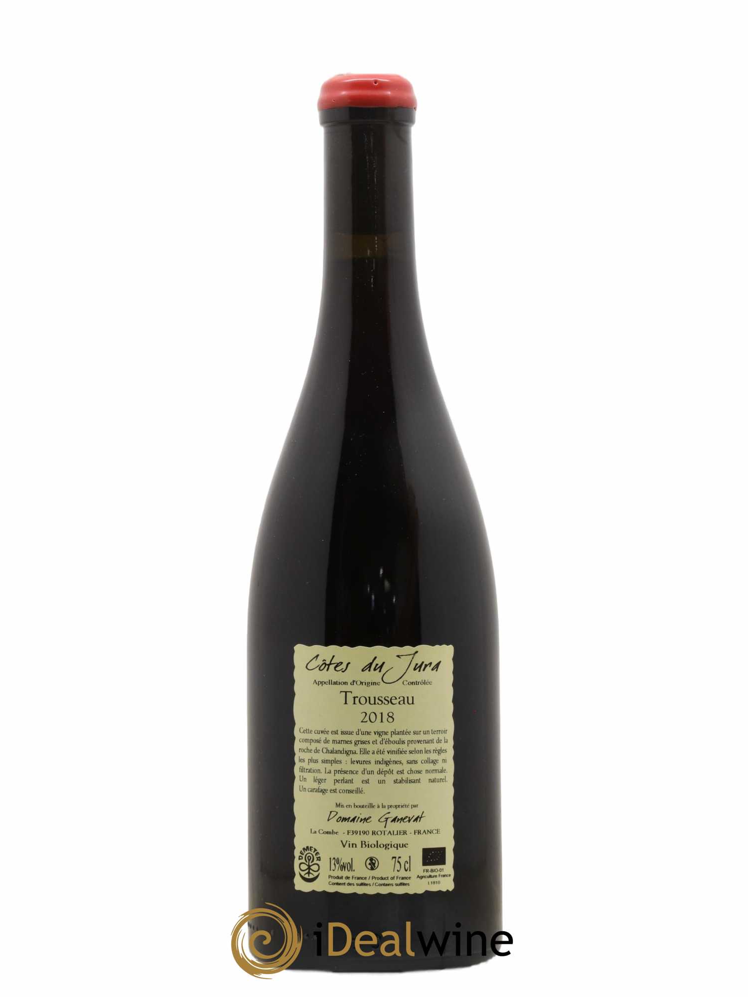 Côtes du Jura Plein Sud Jean-François Ganevat (Domaine) 2018 - Lot of 1 bottle - 1