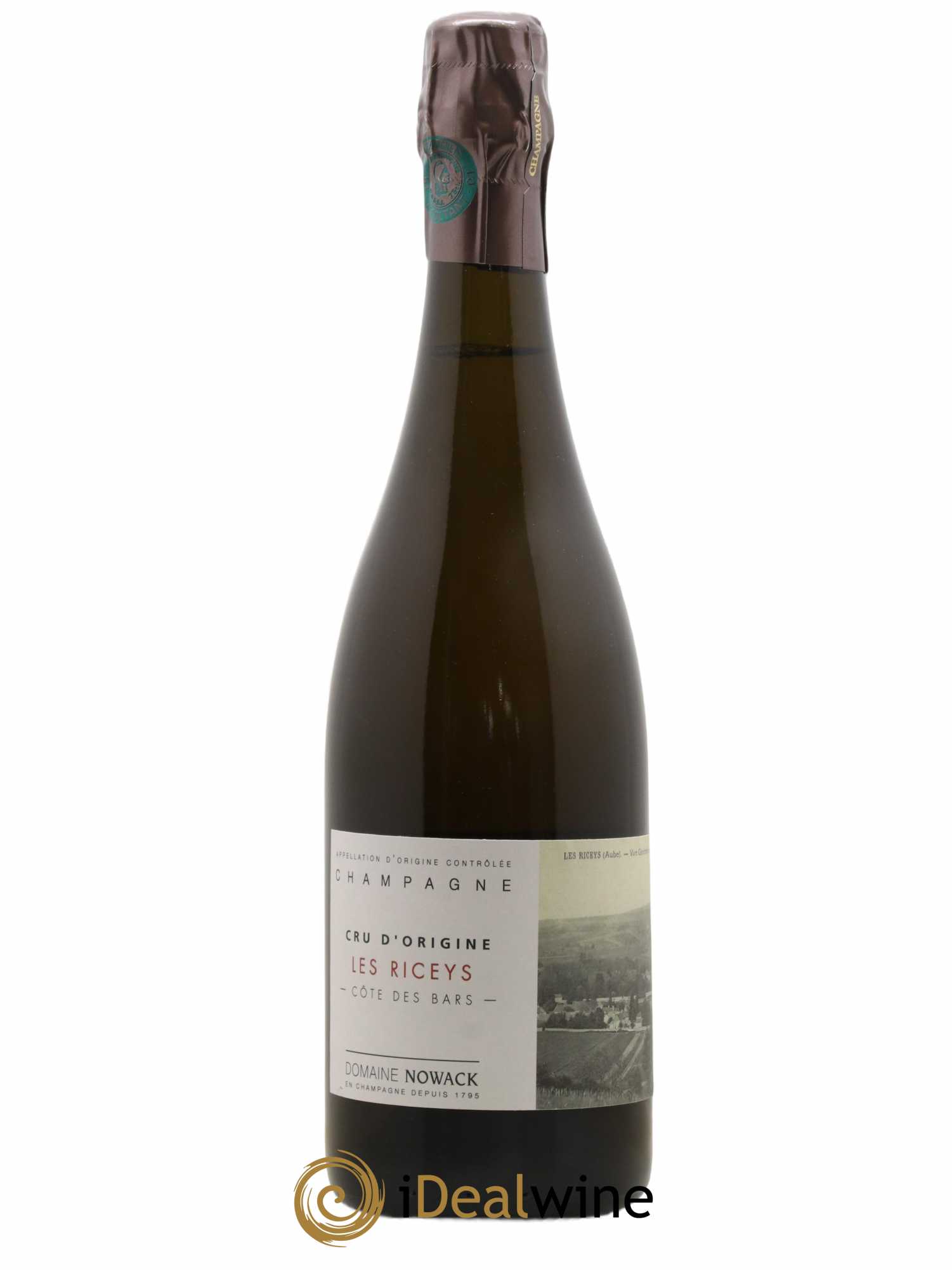 Les Riceys Nowack Extra Brut Les Riceys Nowack 2015 - Lot de 1 bouteille - 0