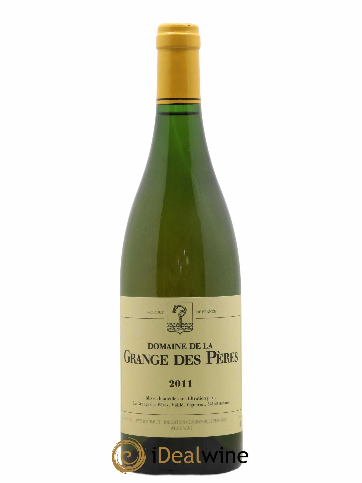 IGP Pays d'Hérault Grange des Pères Laurent Vaillé 2011 - Lot of 1 bottle - 0