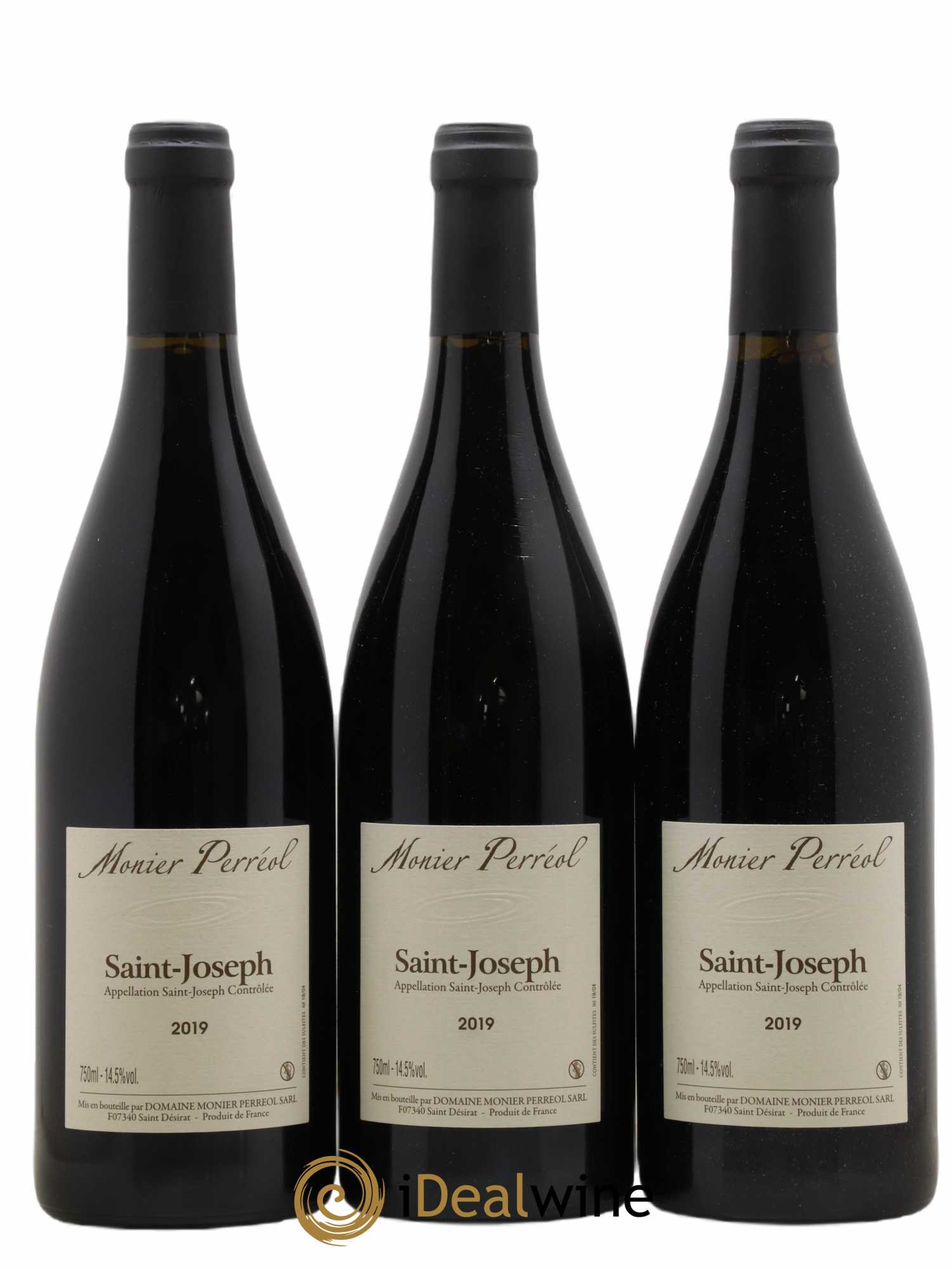 Saint-Joseph Monier Perréol  2019 - Lot de 3 bouteilles - 0