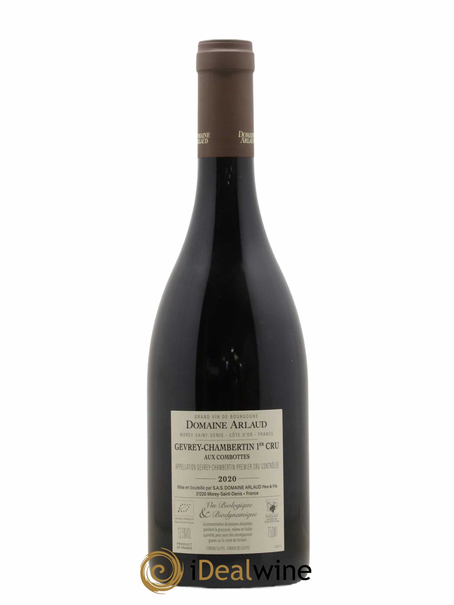 Gevrey-Chambertin 1er Cru Aux Combottes Arlaud  2020 - Lot of 1 bottle - 1