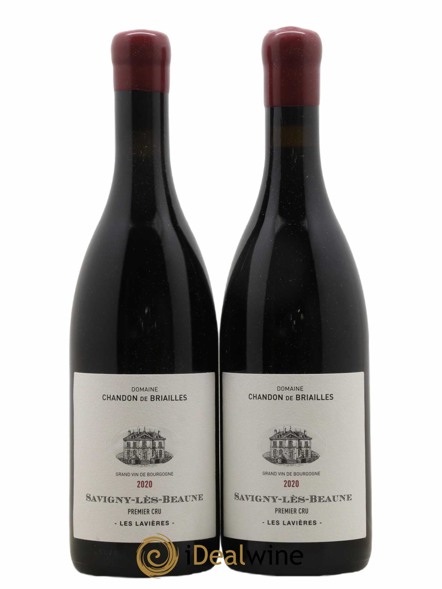 Savigny-lès-Beaune 1er Cru Les Lavières Chandon de Briailles 2020 - Lot de 2 bouteilles - 0