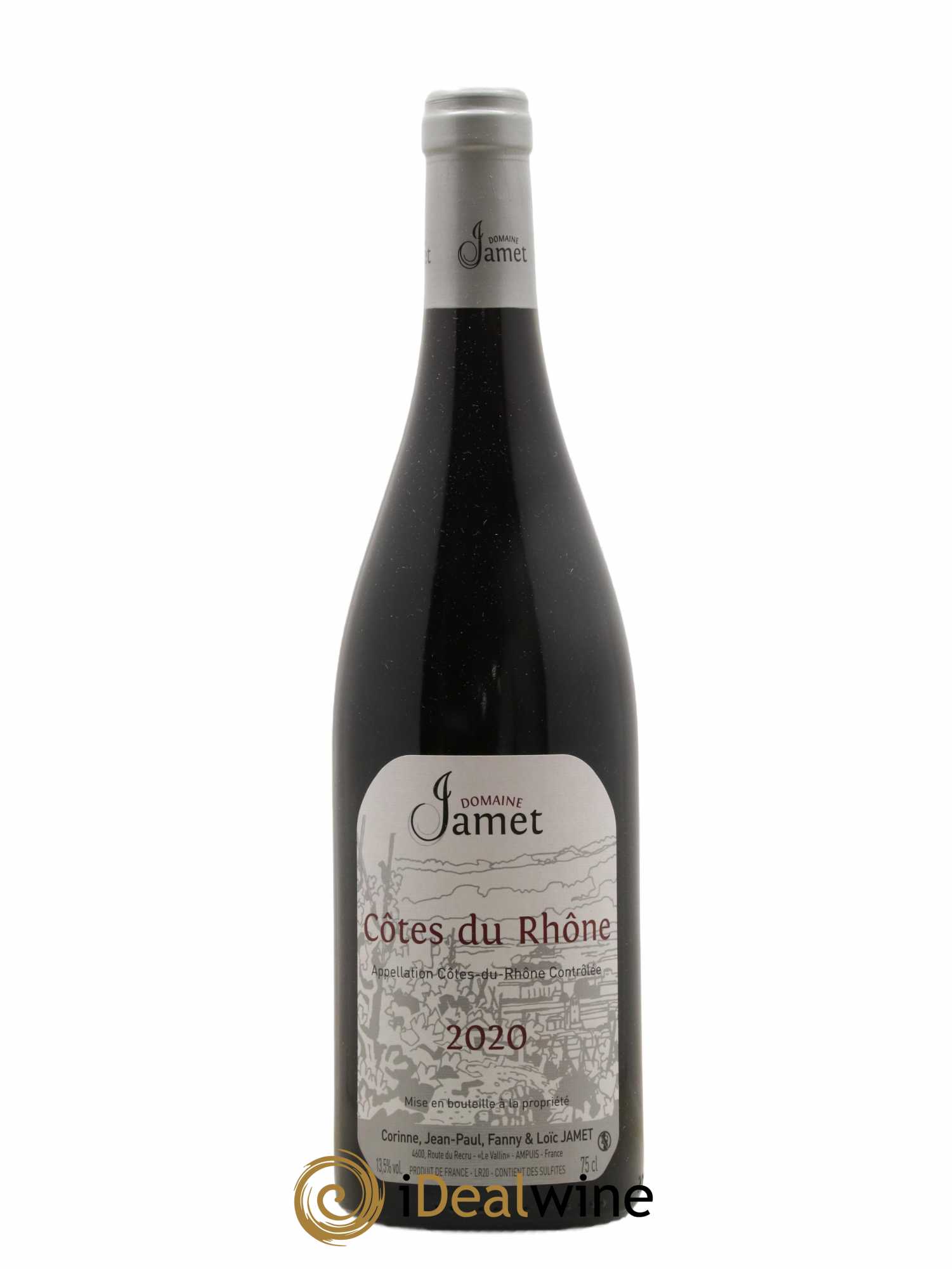 Côtes-du-Rhône Jamet (Domaine)  2020 - Lotto di 1 bottiglia - 0