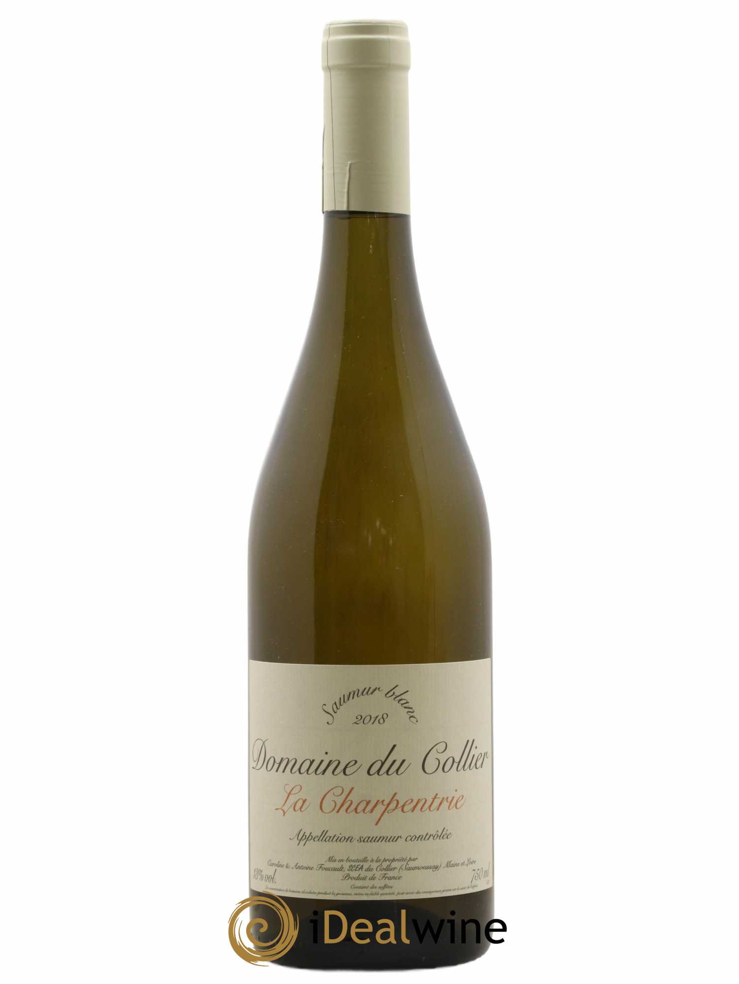 Saumur La Charpentrie Domaine du Collier 2018 - Posten von 1 Flasche - 0