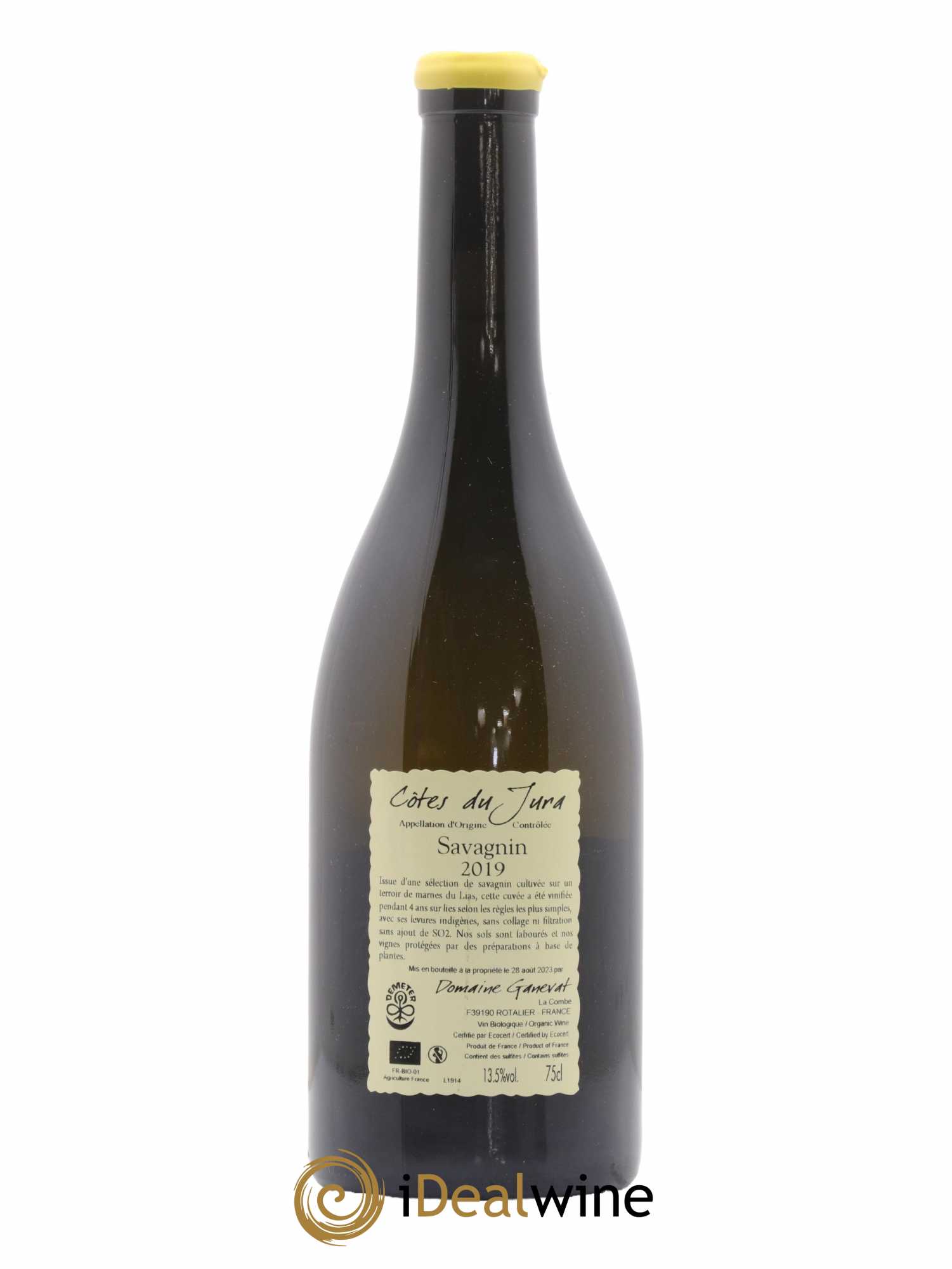 Côtes du Jura Sous la Roche Jean-François Ganevat (Domaine)  2019 - Lot of 1 bottle - 1