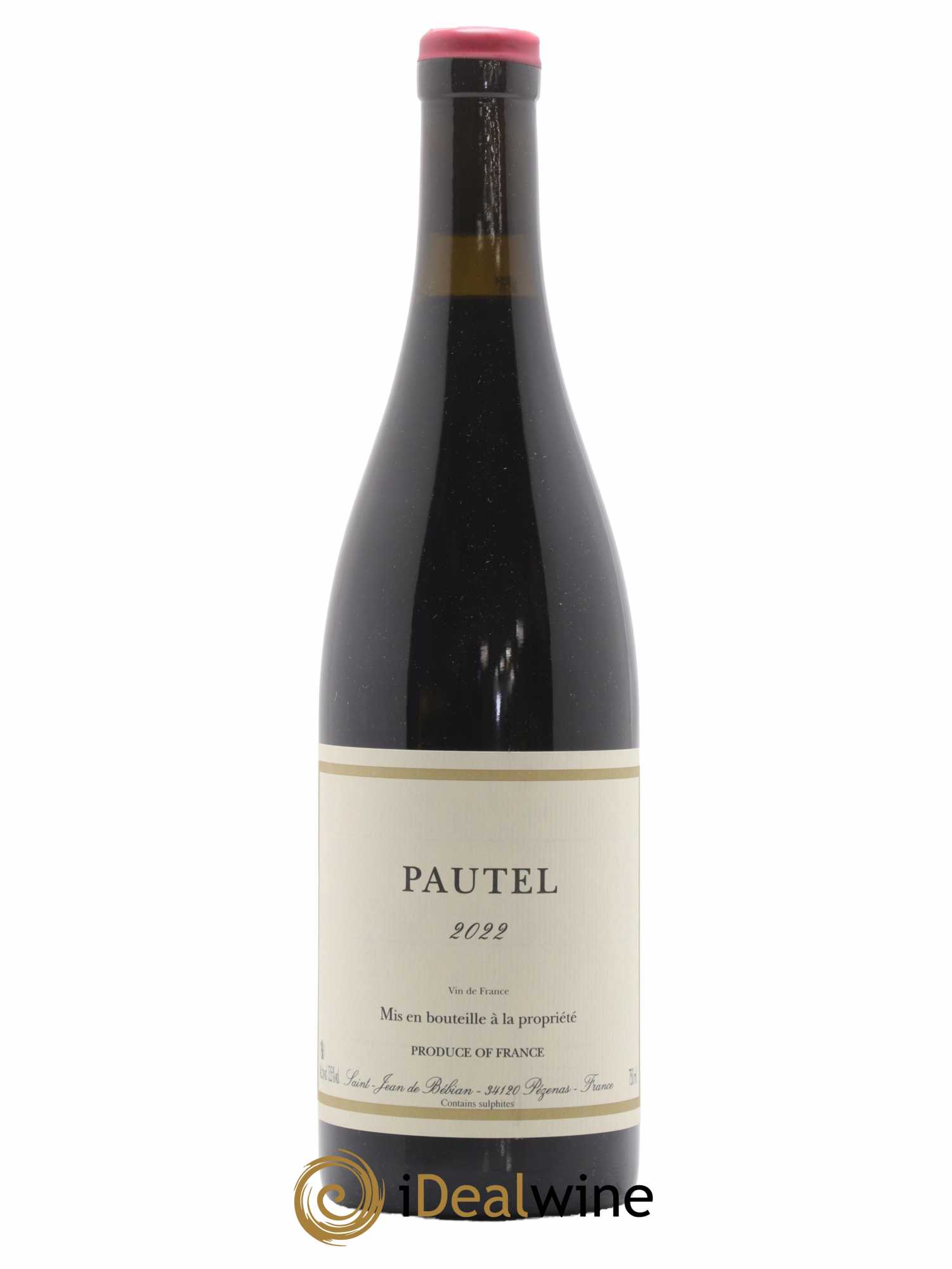 Vin de France Prieuré St-Jean de Bébian Pautel Prieuré St-Jean de Bébian 2022 - Lot de 1 bouteille - 0