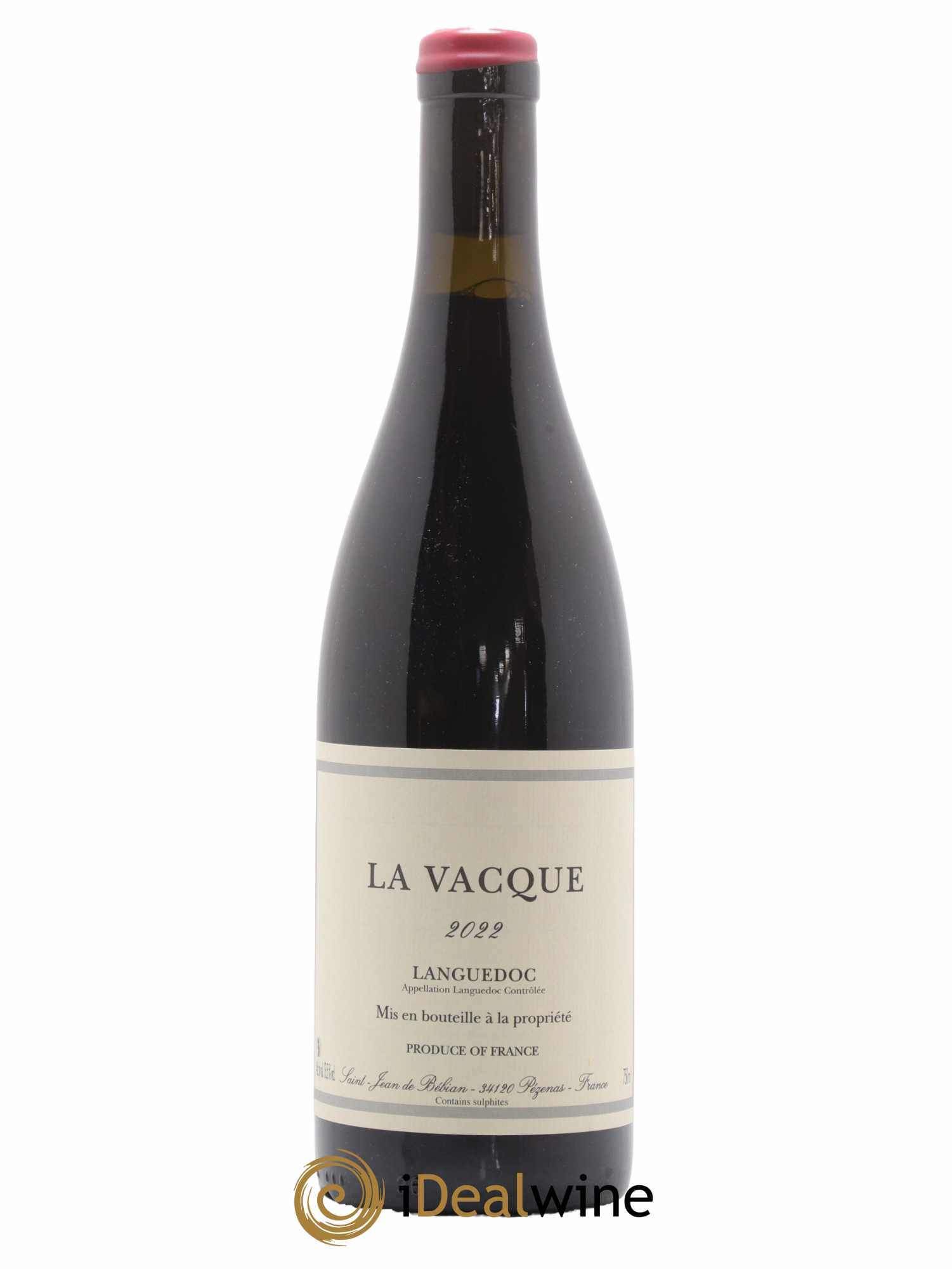 Languedoc La Vacque Prieuré St-Jean de Bébian 2022 - Posten von 1 Flasche - 0