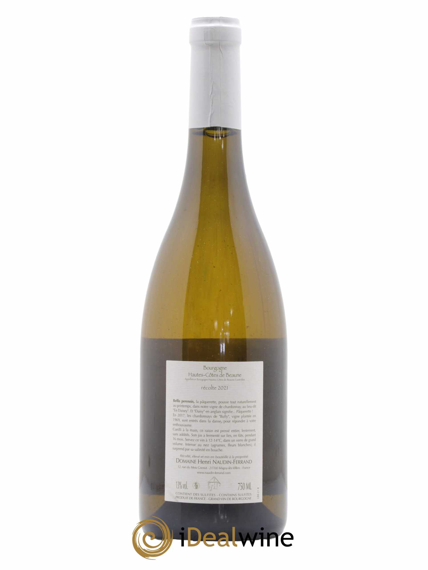 Hautes-Côtes de Beaune Bellis Perennis Naudin-Ferrand (Domaine) 2021 - Lot de 1 bouteille - 1