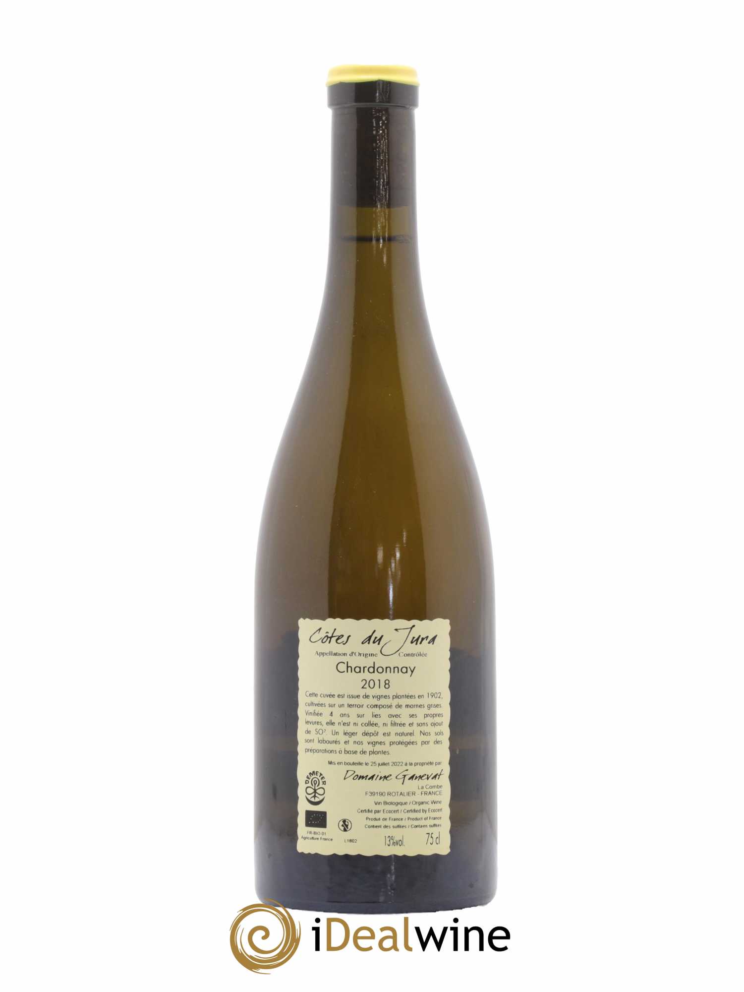 Côtes du Jura Les Chalasses Vieilles Vignes Jean-François Ganevat (Domaine) 2018 - Lot of 1 bottle - 1