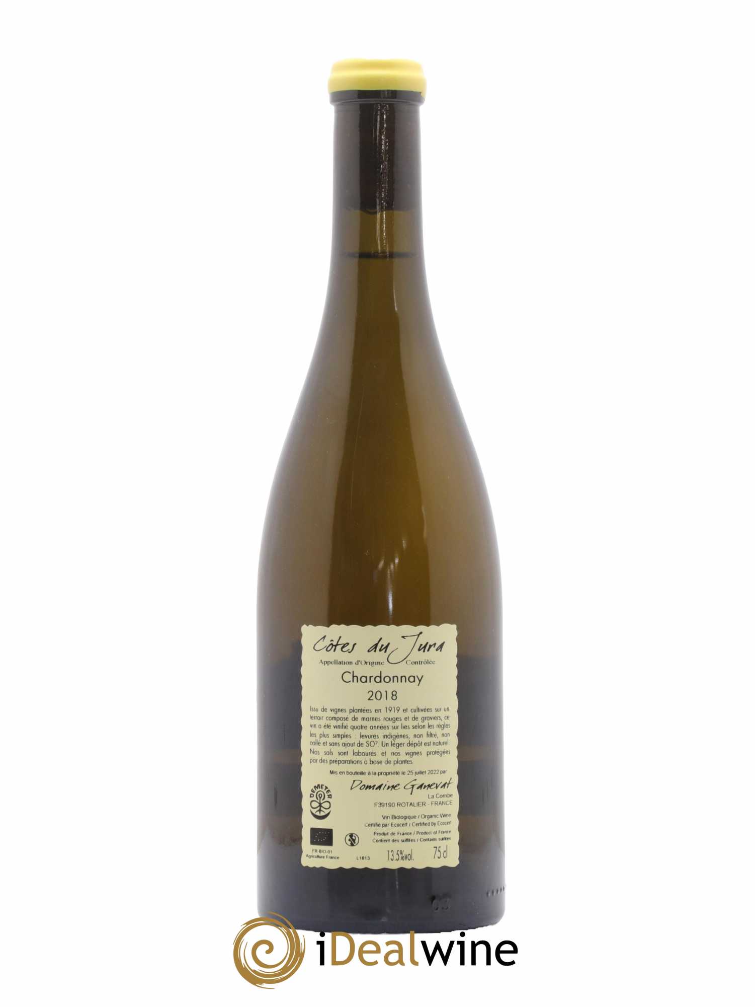 Côtes du Jura Les Grands Teppes Vieilles Vignes Jean-François Ganevat (Domaine)  2018 - Lot of 1 bottle - 1