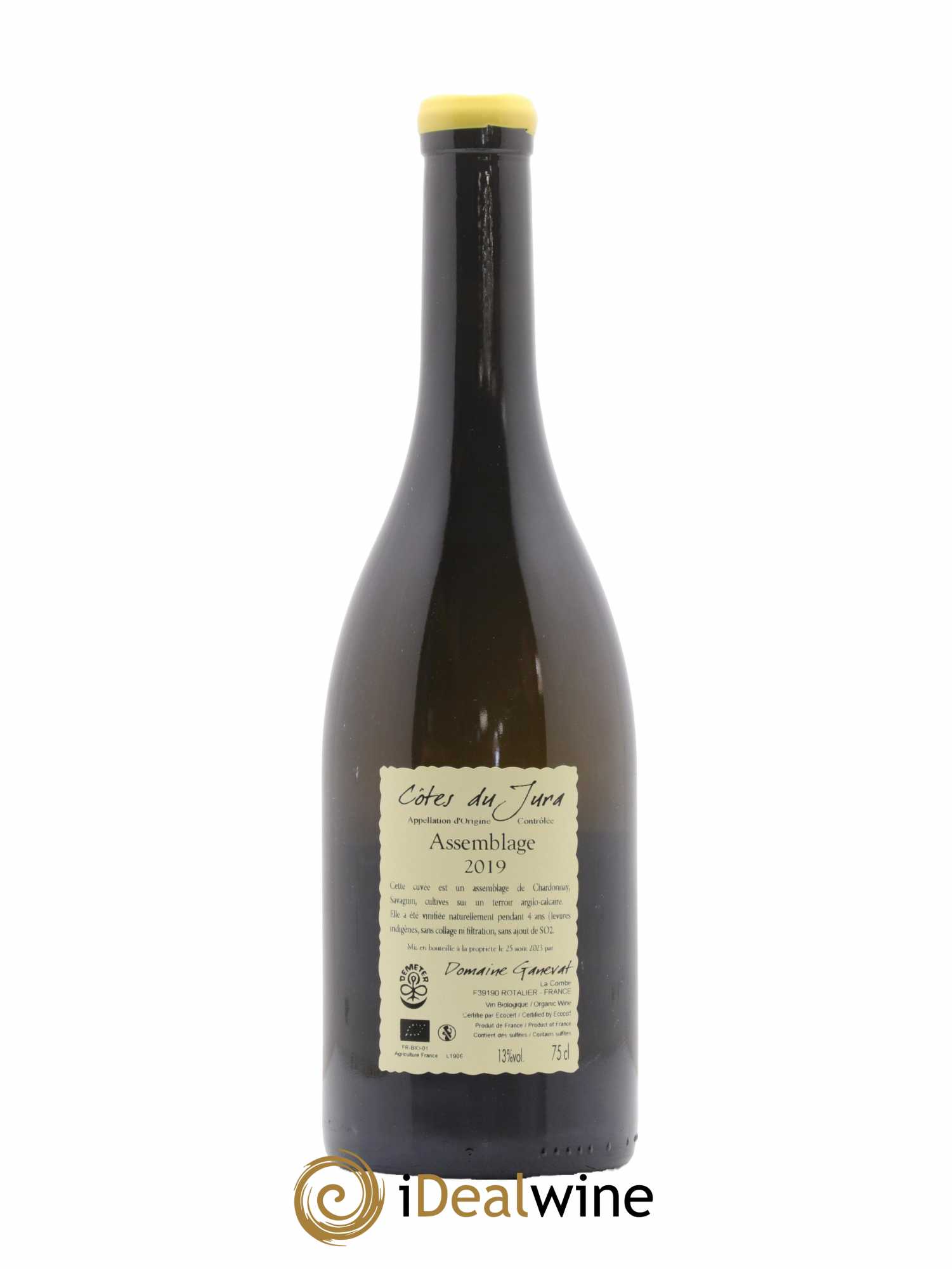Côtes du Jura Cuvée Orégane Jean-François Ganevat (Domaine)  2019 - Lot of 1 bottle - 1