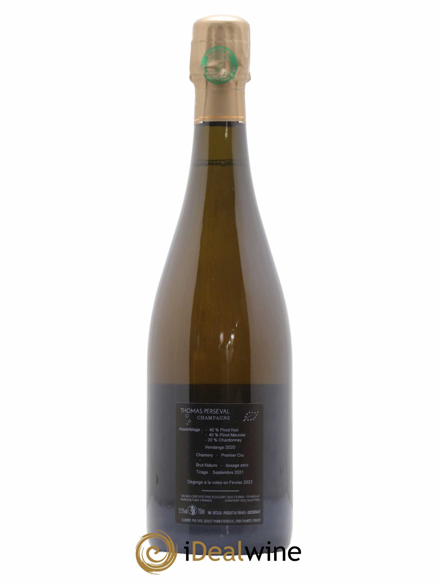 Art'Terre Thomas Perseval 2020 - Lot of 1 bottle - 1