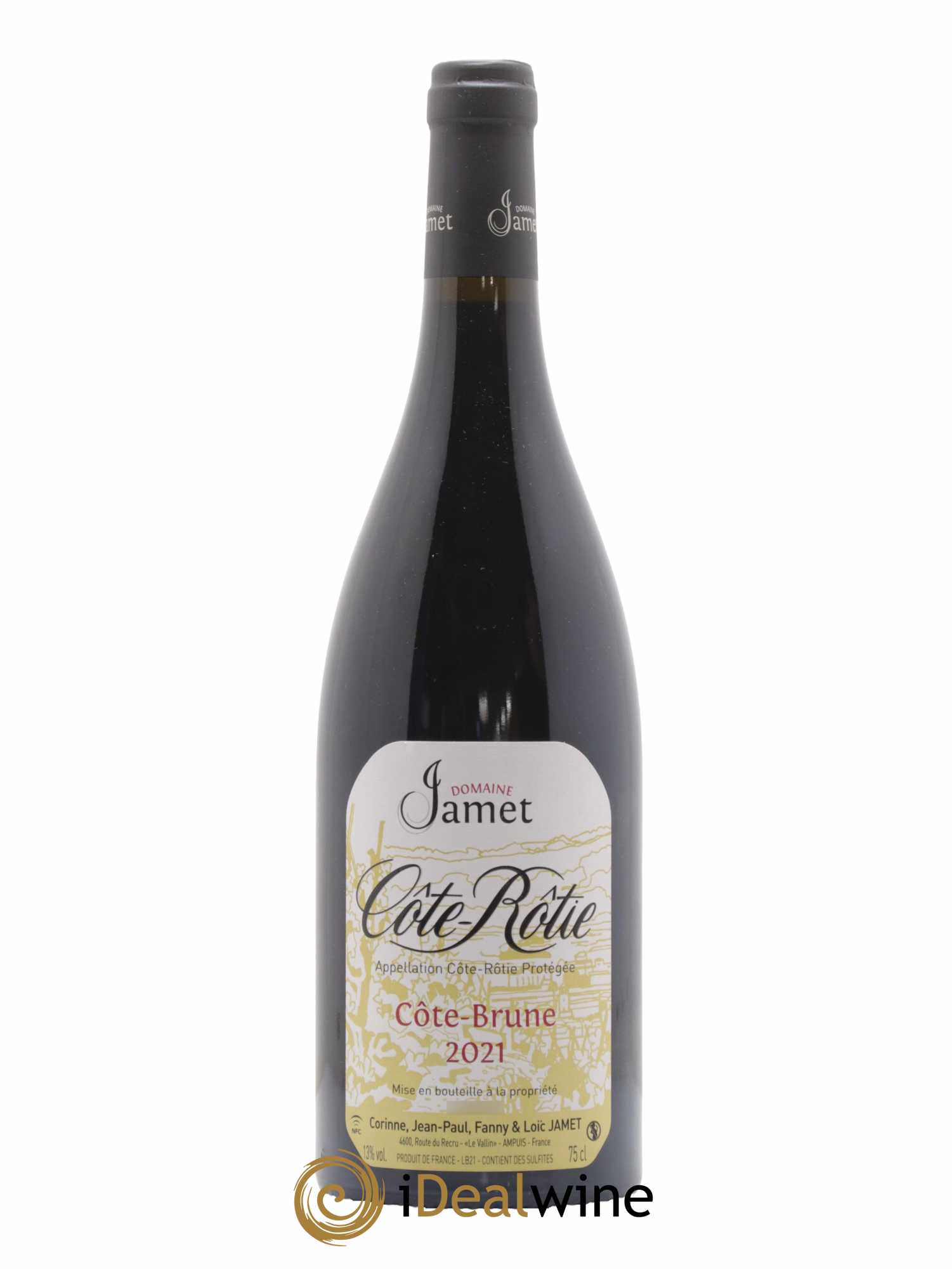 Côte-Rôtie Côte Brune Jamet (Domaine) 2021 - Lot de 1 bouteille - 0