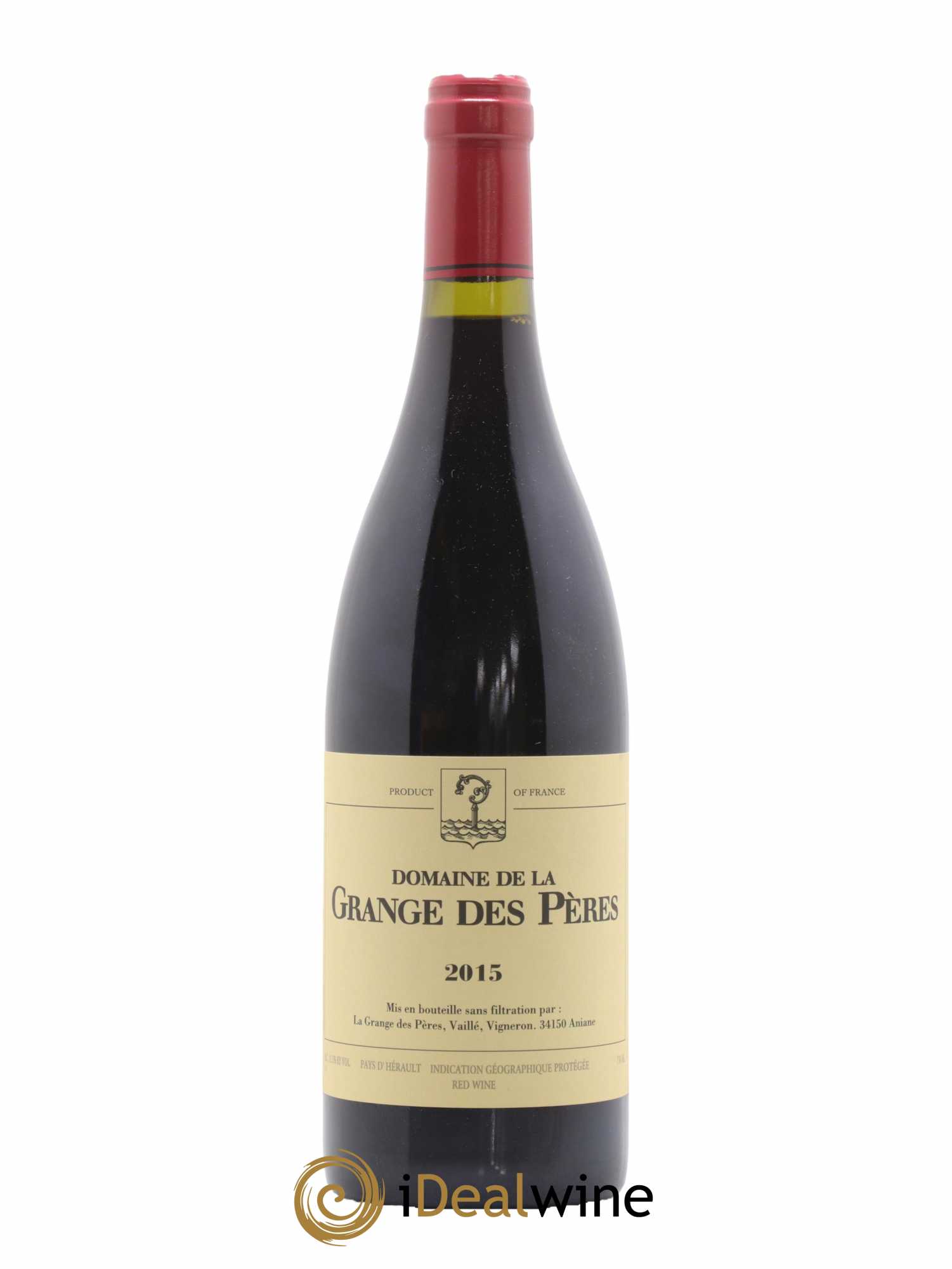 IGP Pays d'Hérault Grange des Pères Laurent Vaillé 2015 - Lotto di 1 bottiglia - 0