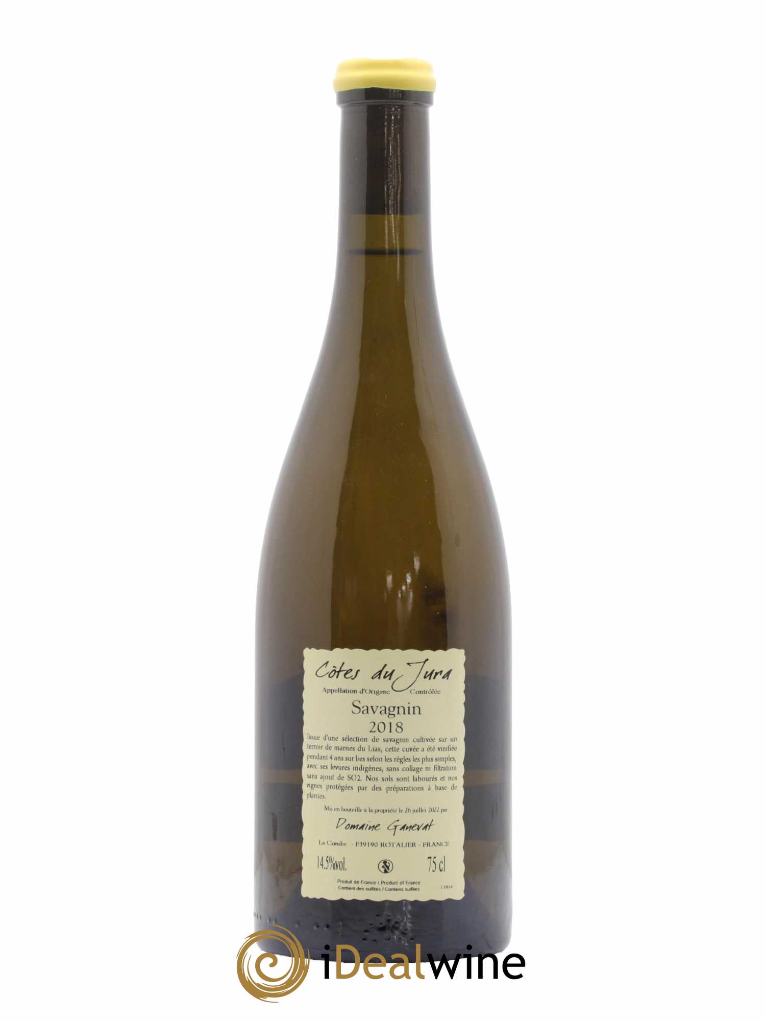 Côtes du Jura Sous la Roche Jean-François Ganevat (Domaine)  2018 - Lot de 1 bouteille - 1