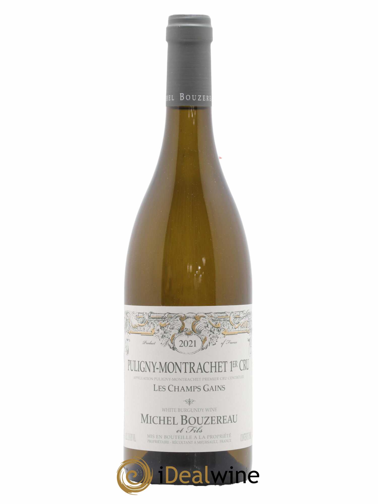 Puligny-Montrachet 1er Cru Les Champs Gains Michel Bouzereau et Fils (Domaine) 2021 - Lot of 1 bottle - 0