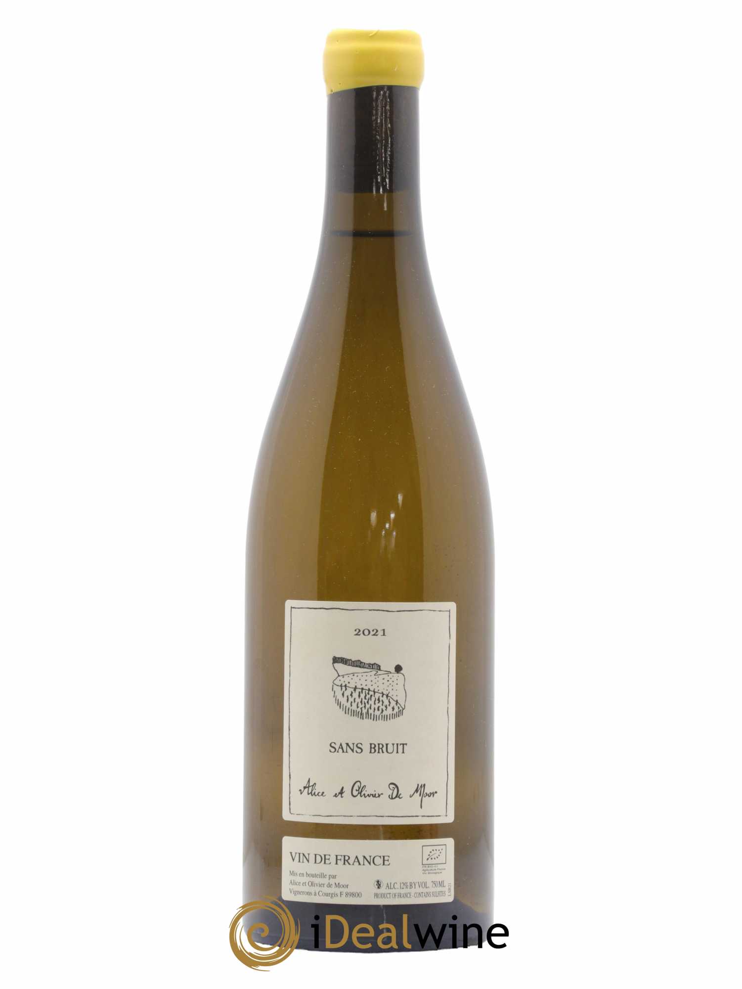 Vin de France Sans Bruit Sauvignon Alice et Olivier De Moor 2021 - Lot de 1 bouteille - 0