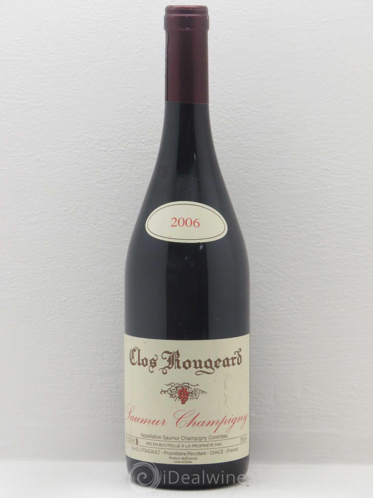 Saumur-Champigny Clos Rougeard 2006 - Posten von 1 Flasche - 0