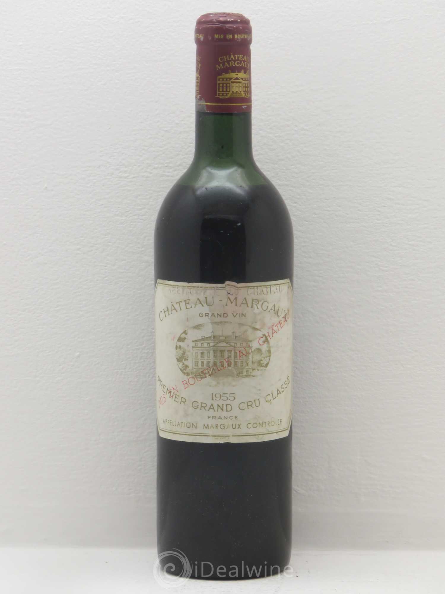 Château Margaux 1er Grand Cru Classé 1955 - Lot de 1 bouteille - 0