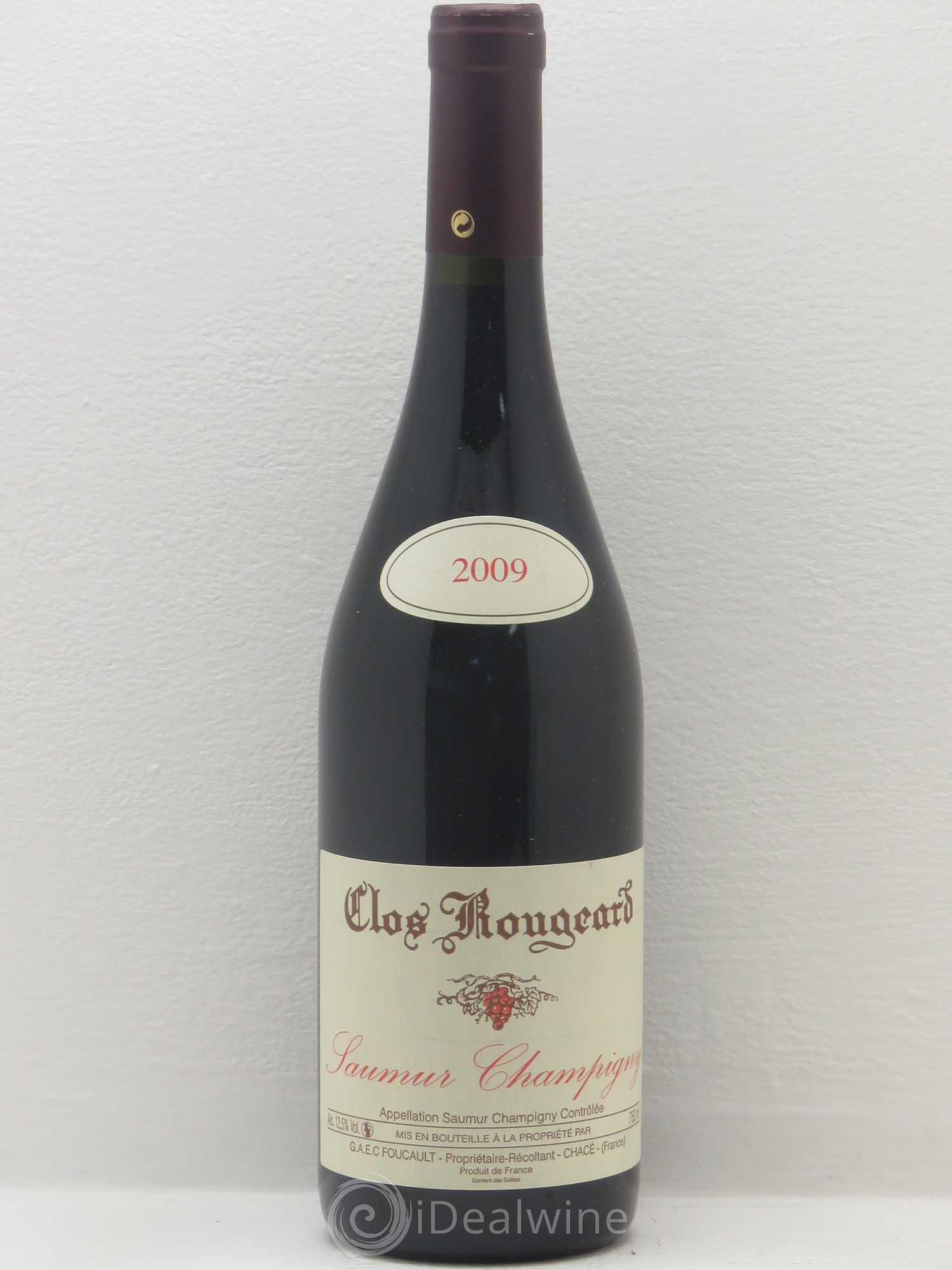 Saumur-Champigny Clos Rougeard 2009 - Lot de 1 bouteille - 0
