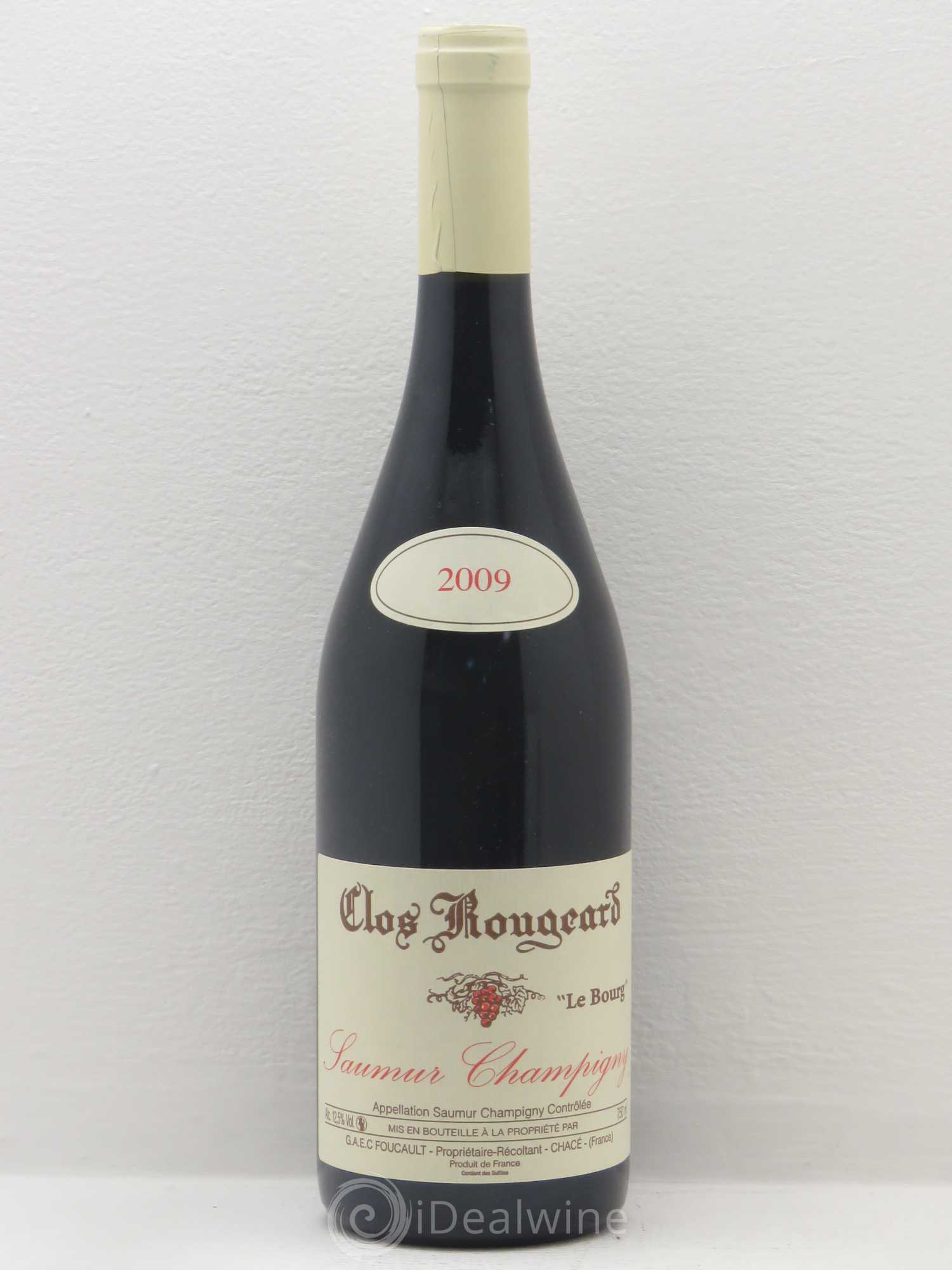 Saumur-Champigny Le Bourg Clos Rougeard 2009 - Lot de 1 bouteille - 0