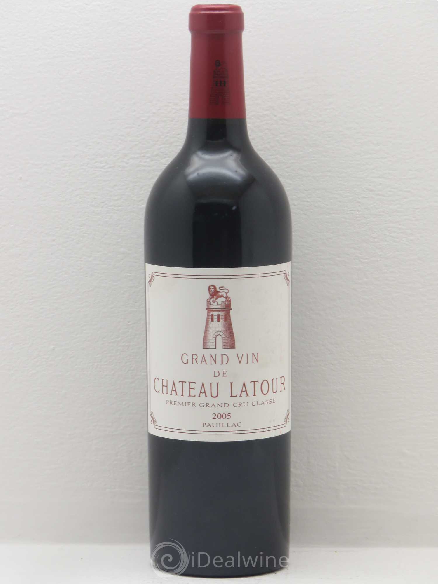 Château Latour 1er Grand Cru Classé 2005 - Lot de 1 bouteille - 0