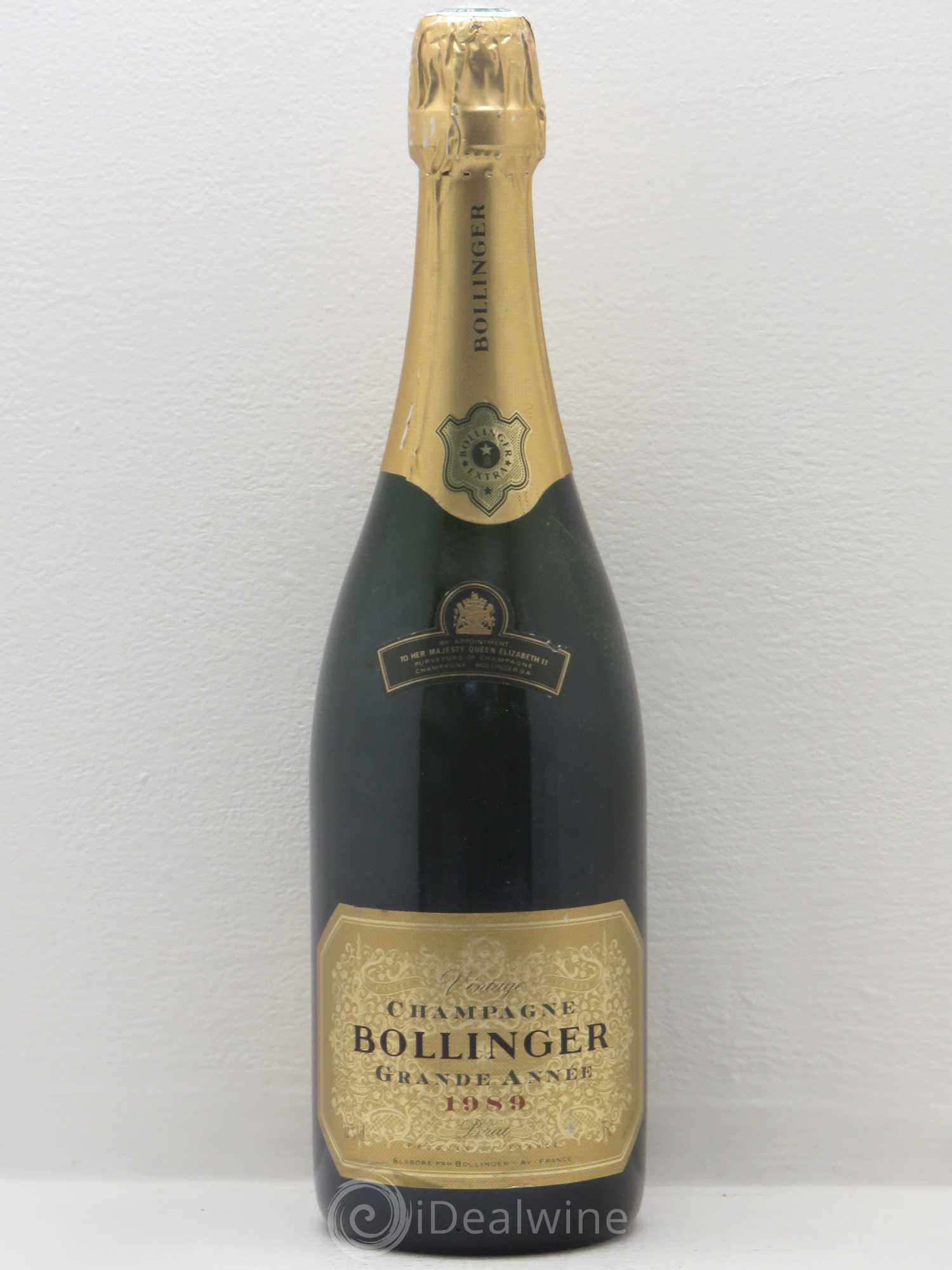 La Grande Année Brut Bollinger 1989 - Lot de 1 bouteille - 0