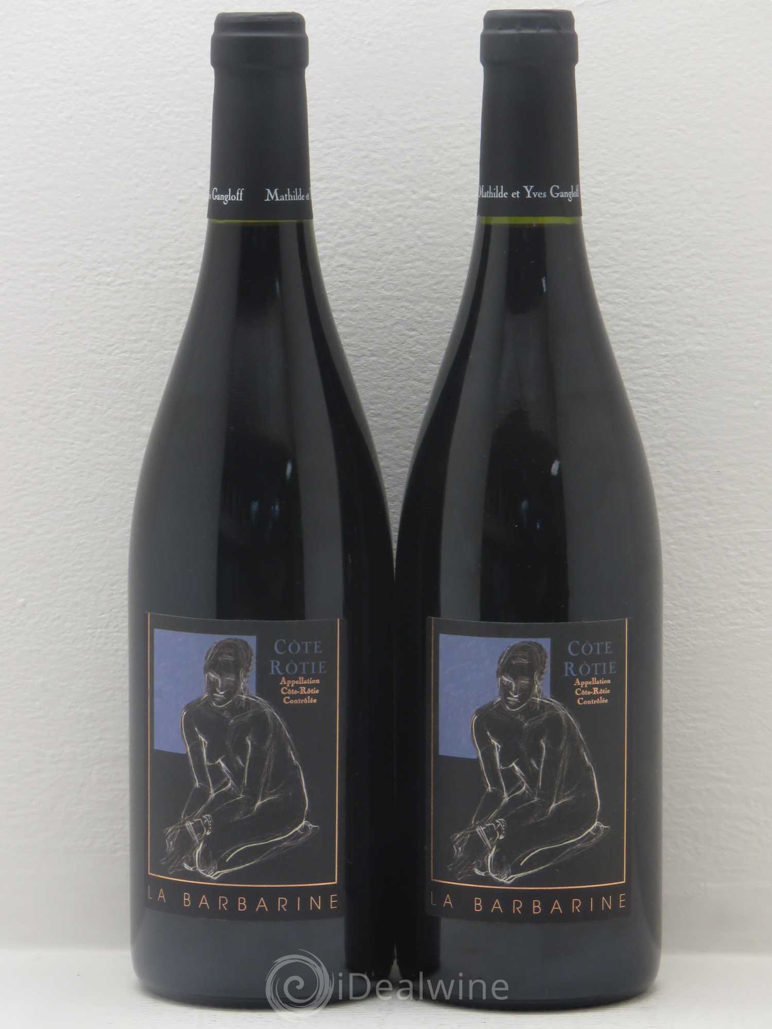 Côte-Rôtie La Barbarine Gangloff (Domaine) 2010 - Lot de 2 bouteilles - 0
