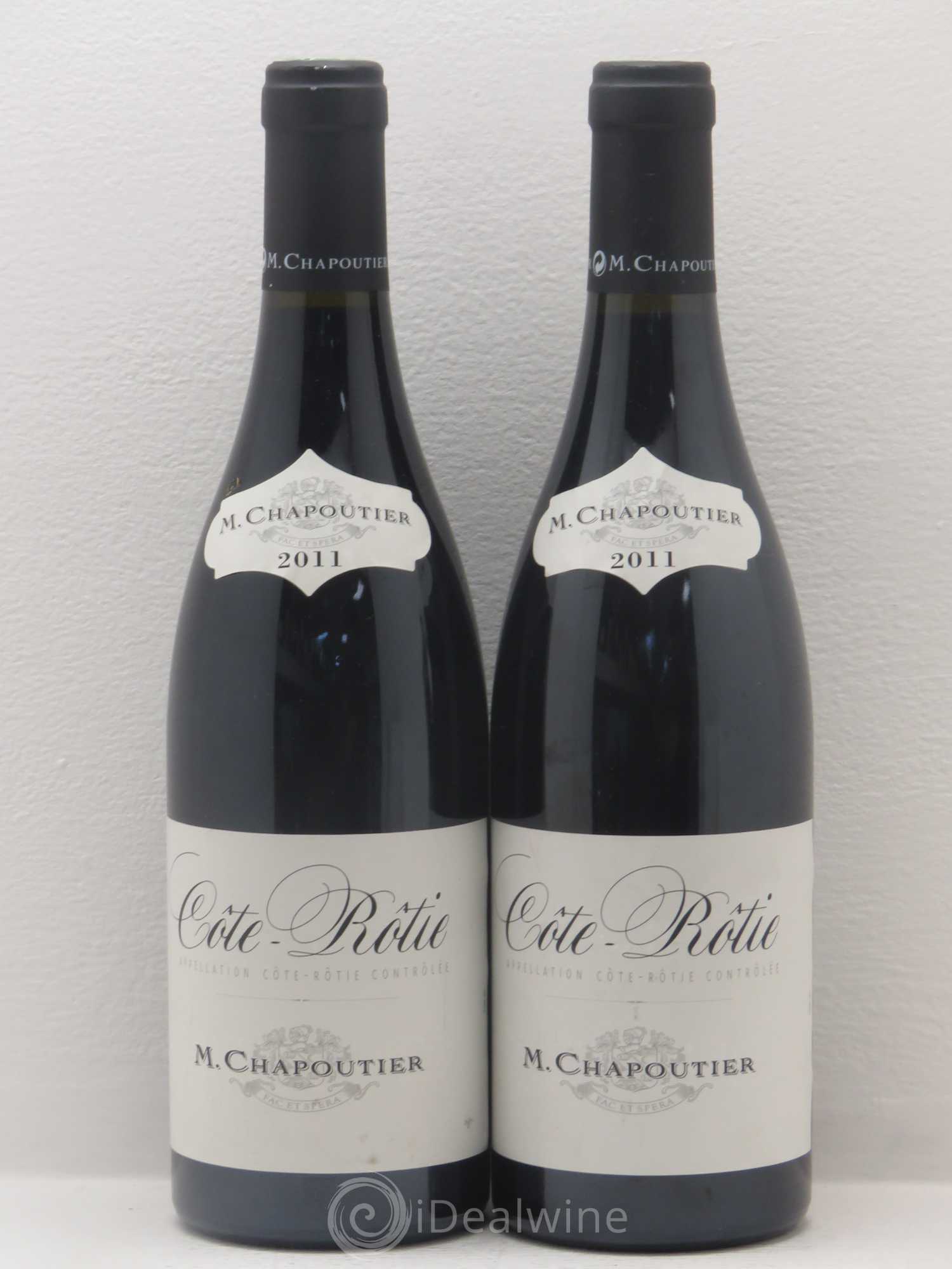 Côte-Rôtie Chapoutier 2011 - Lot de 2 bouteilles - 0