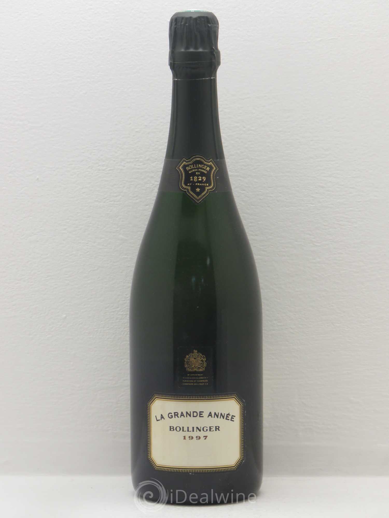 La Grande Année Brut Bollinger 1997 - Lot de 1 bouteille - 0