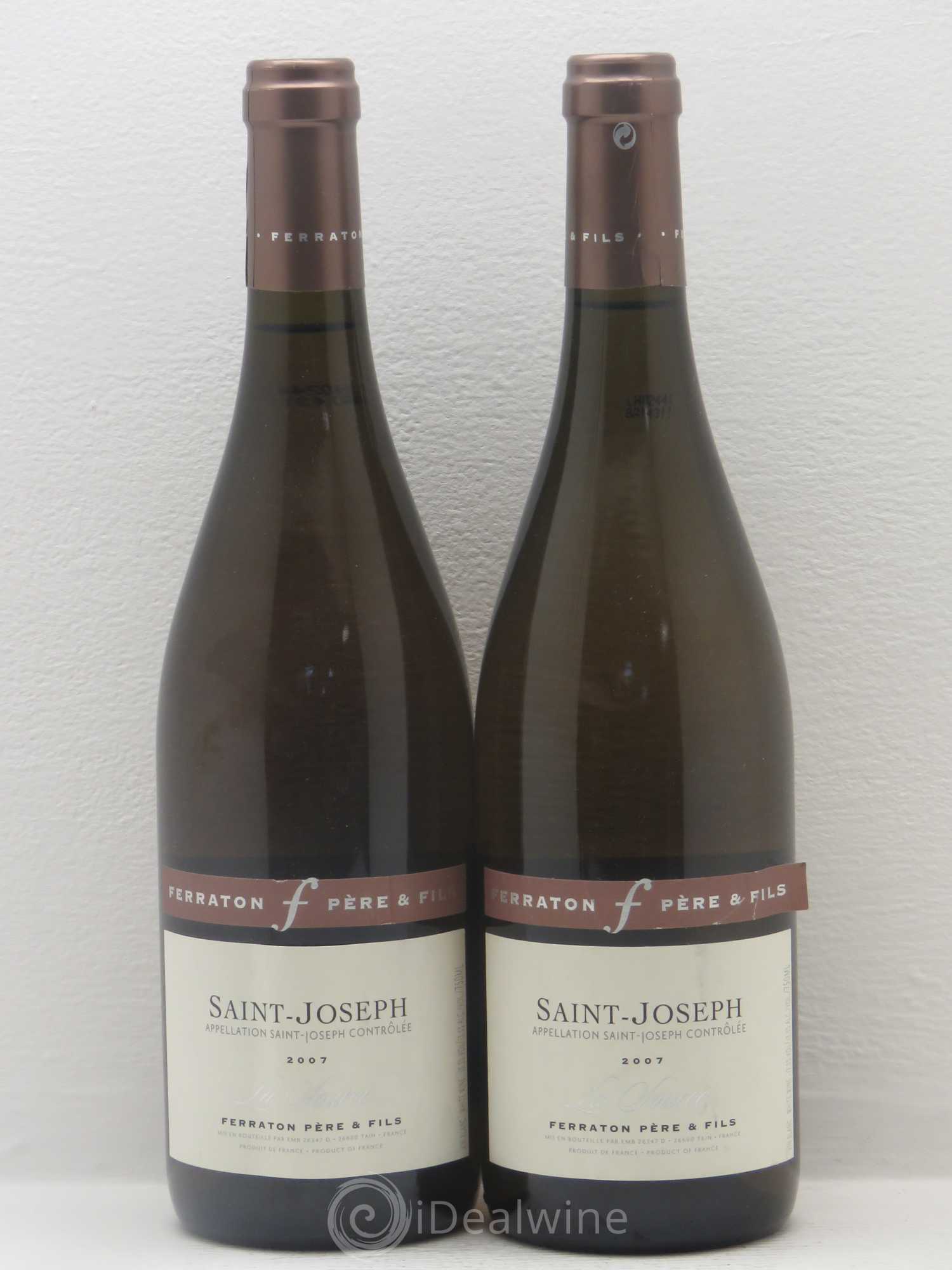 Saint-Joseph Ferraton La Source 2007 - Posten von 2 Flaschen - 0