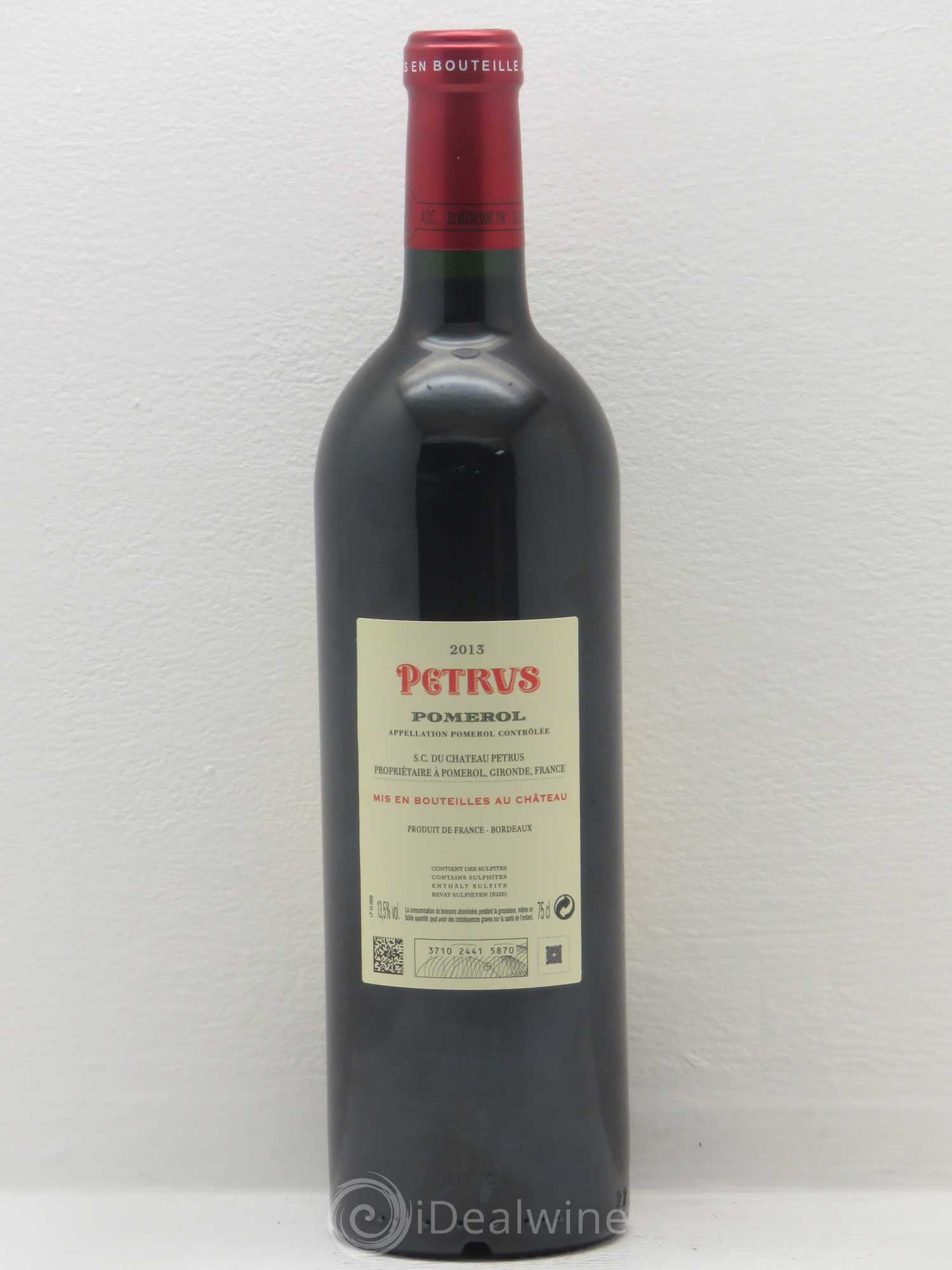 Petrus 2013 - Lot de 1 bouteille - 1