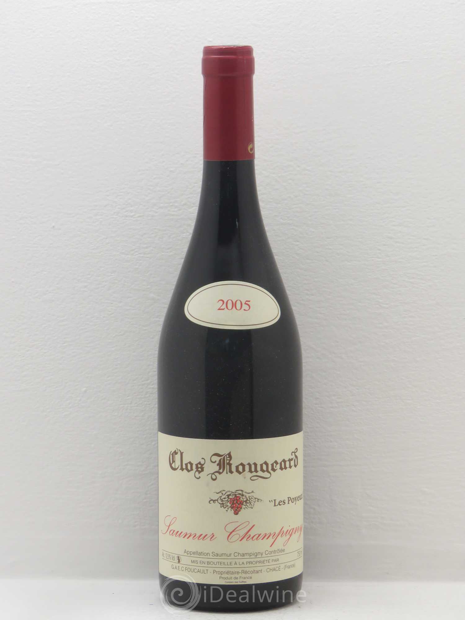 Saumur-Champigny Les Poyeux Clos Rougeard 2005 - Lot de 1 bouteille - 0