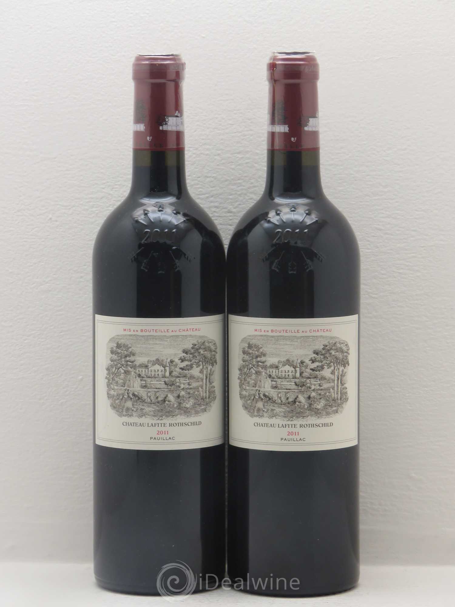 Château Lafite Rothschild 1er Grand Cru Classé 2011 - Lot de 2 bouteilles - 0