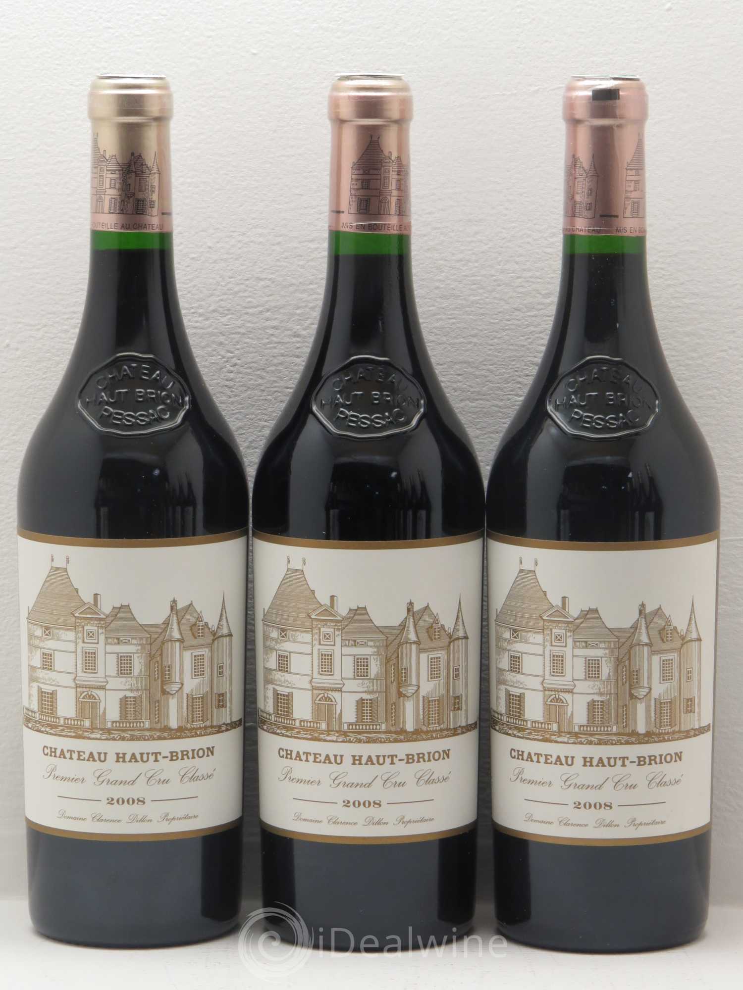 Château Haut Brion 1er Grand Cru Classé 2008 - Lot de 12 bouteilles - 2