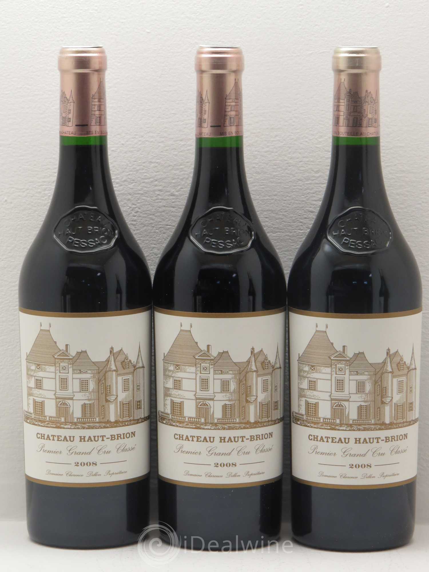 Château Haut Brion 1er Grand Cru Classé 2008 - Lot de 12 bouteilles - 3