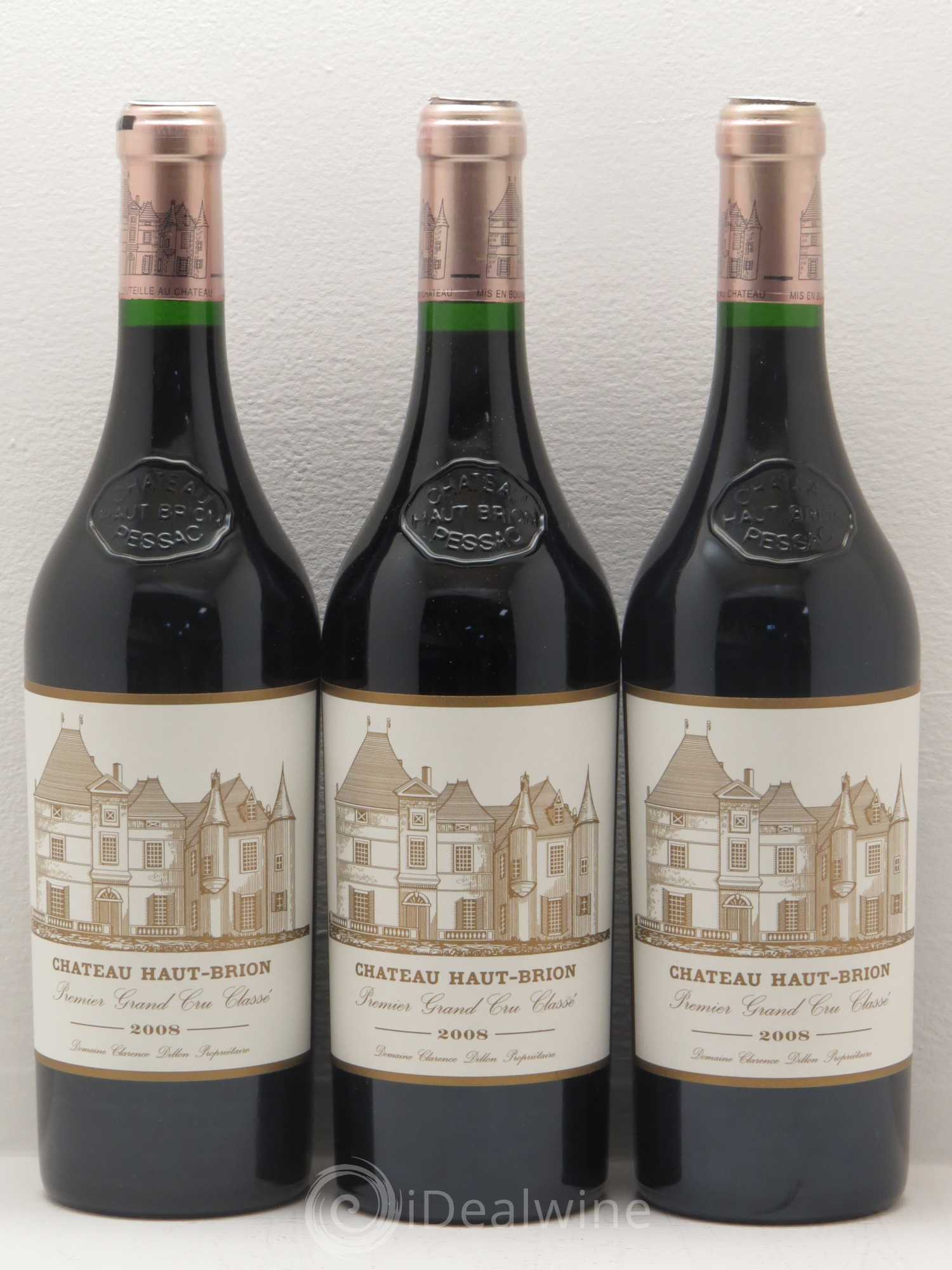 Château Haut Brion 1er Grand Cru Classé 2008 - Lot de 12 bouteilles - 4