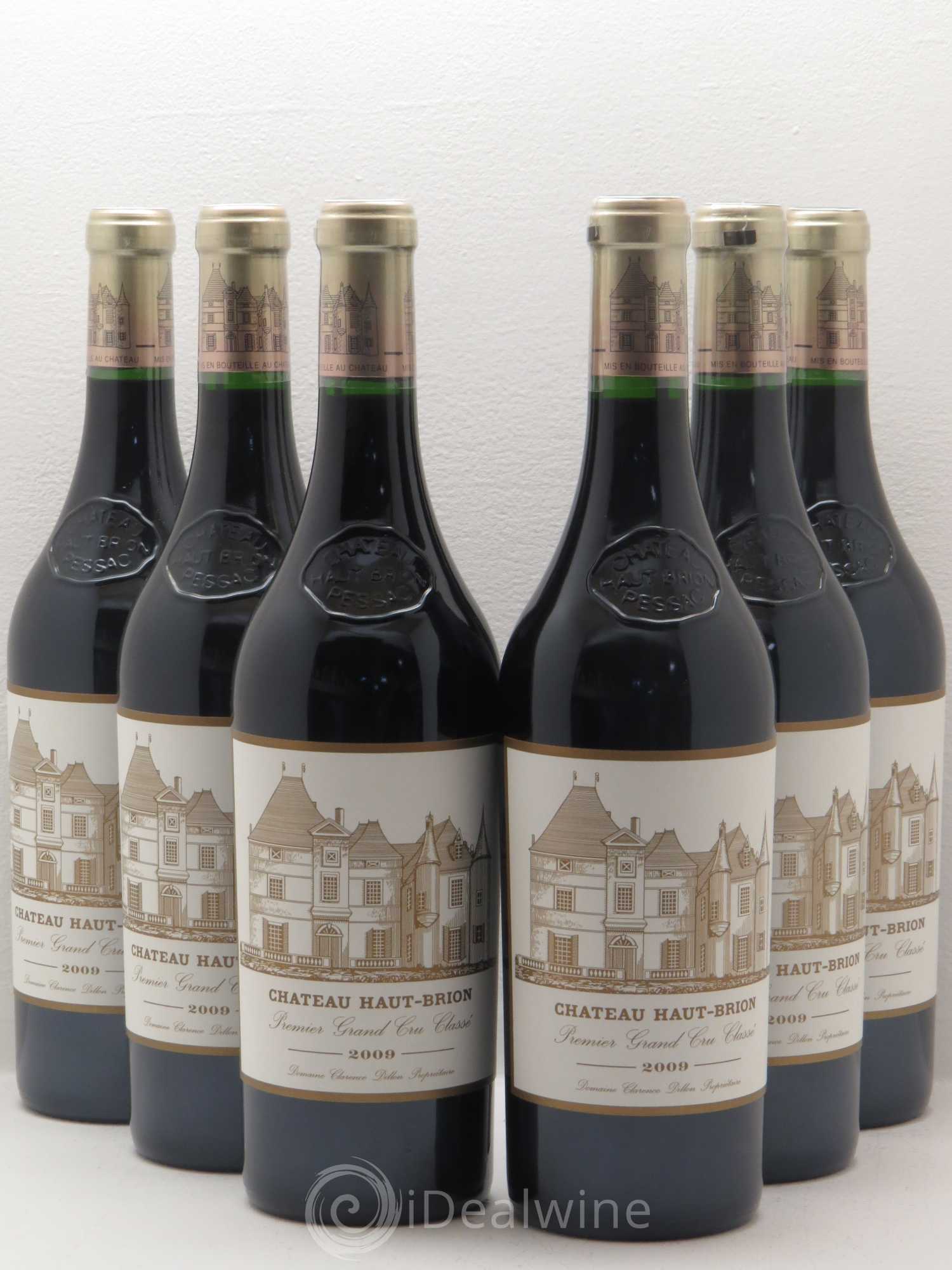 Château Haut Brion 1er Grand Cru Classé 2009 - Lot de 6 bouteilles - 0