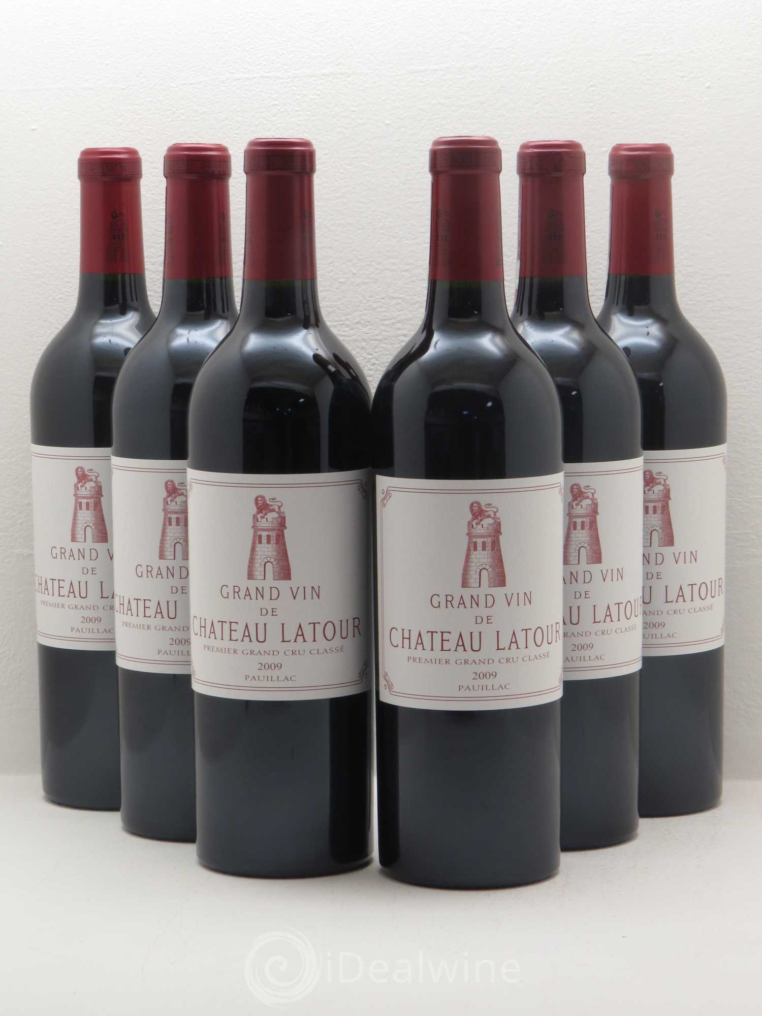 Château Latour 1er Grand Cru Classé 2009 - Lot de 6 bouteilles - 0