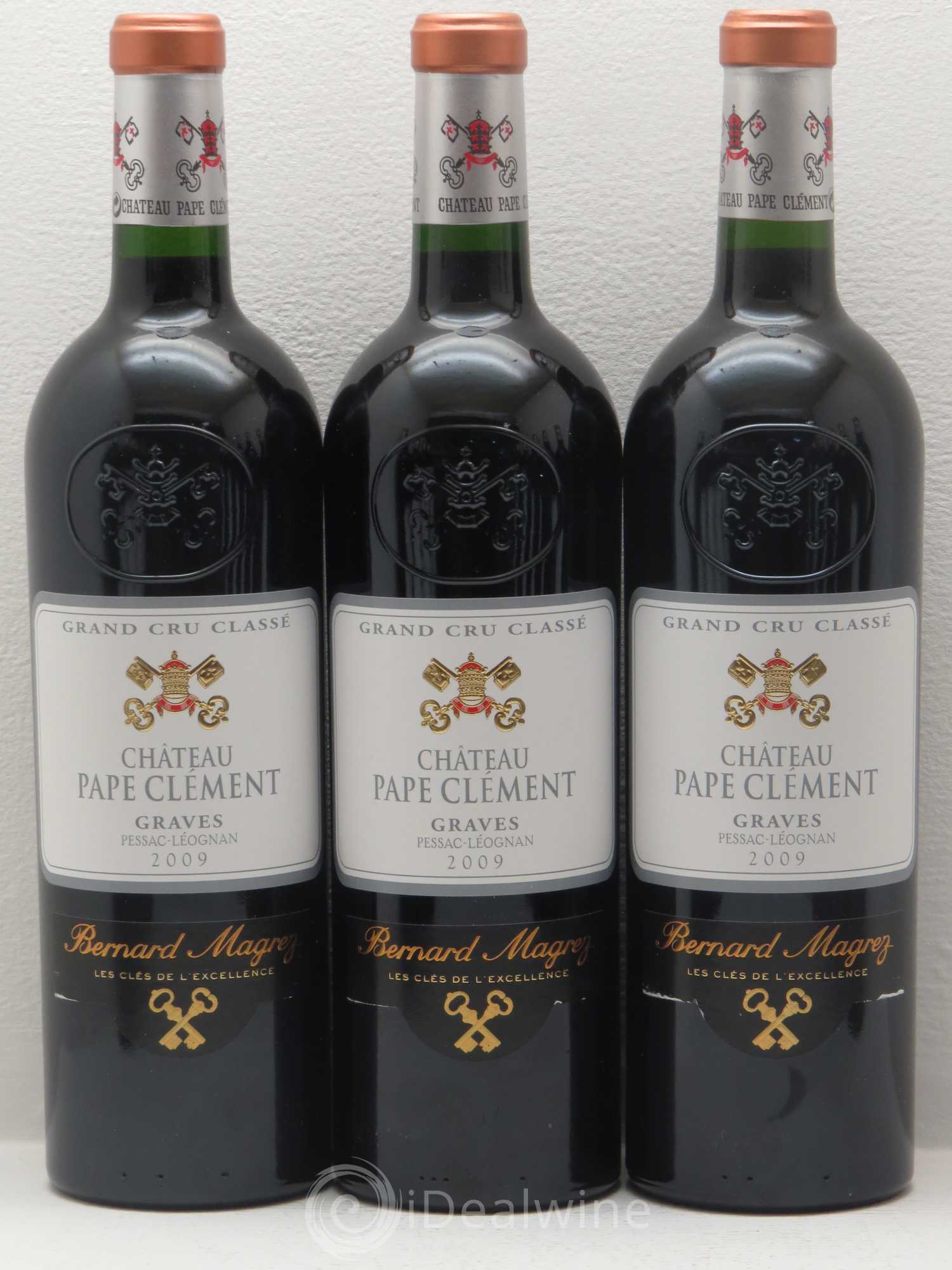 Château Pape Clément Cru Classé de Graves 2009 - Lot de 12 bouteilles - 1