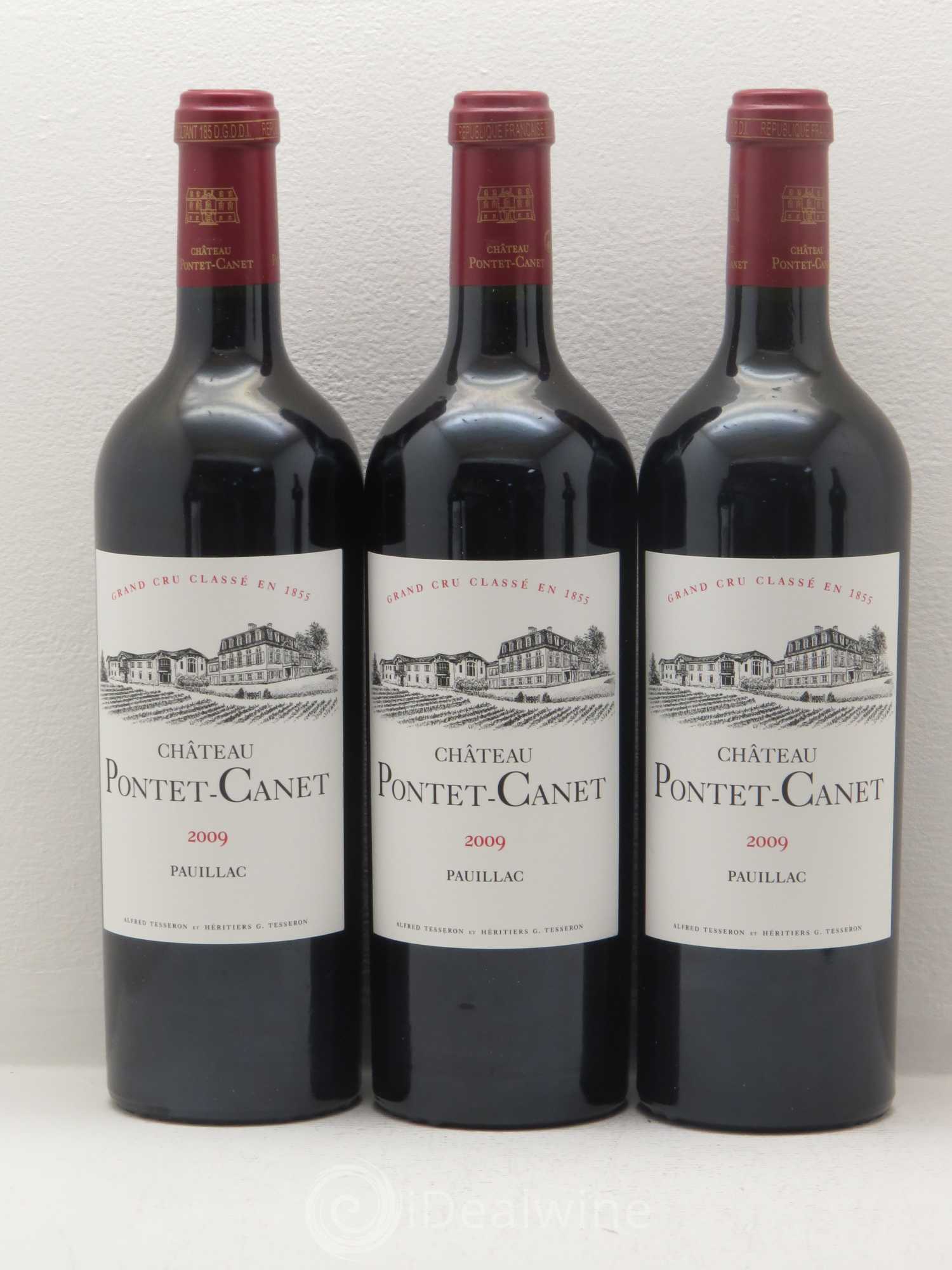 Château Pontet Canet 5ème Grand Cru Classé 2009 - Lot de 12 bouteilles - 3