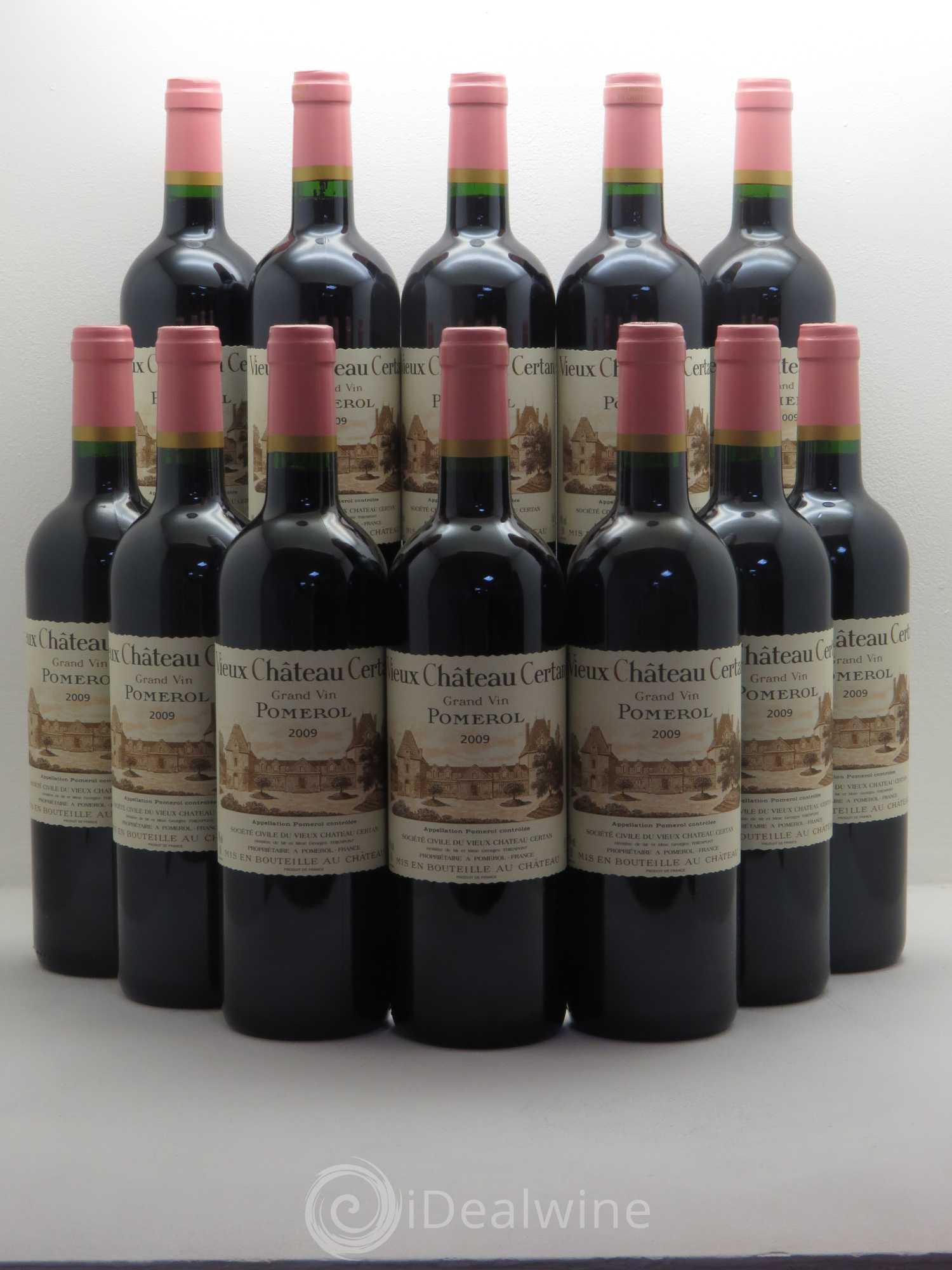 Vieux Château Certan 2009 - Lot de 12 bouteilles - 0