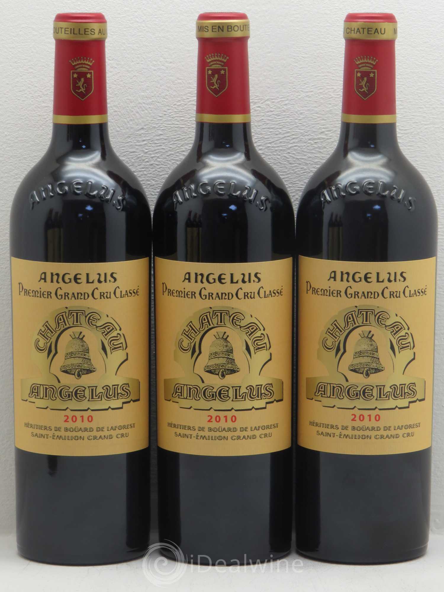 Château Angélus 1er Grand Cru Classé A 2010 - Lot de 6 bouteilles - 1