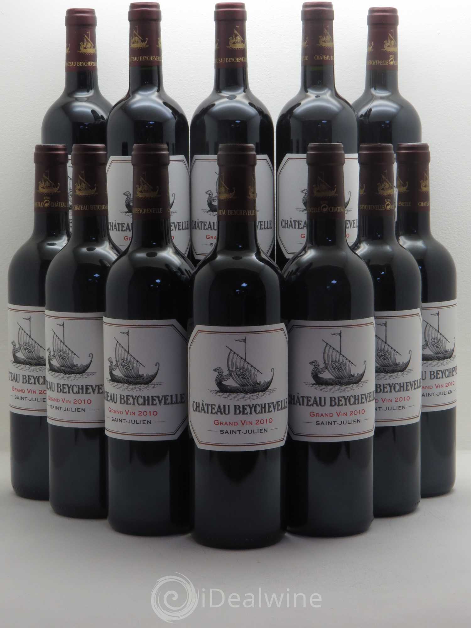 Château Beychevelle 4ème Grand Cru Classé 2010 - Lot de 12 bouteilles - 0